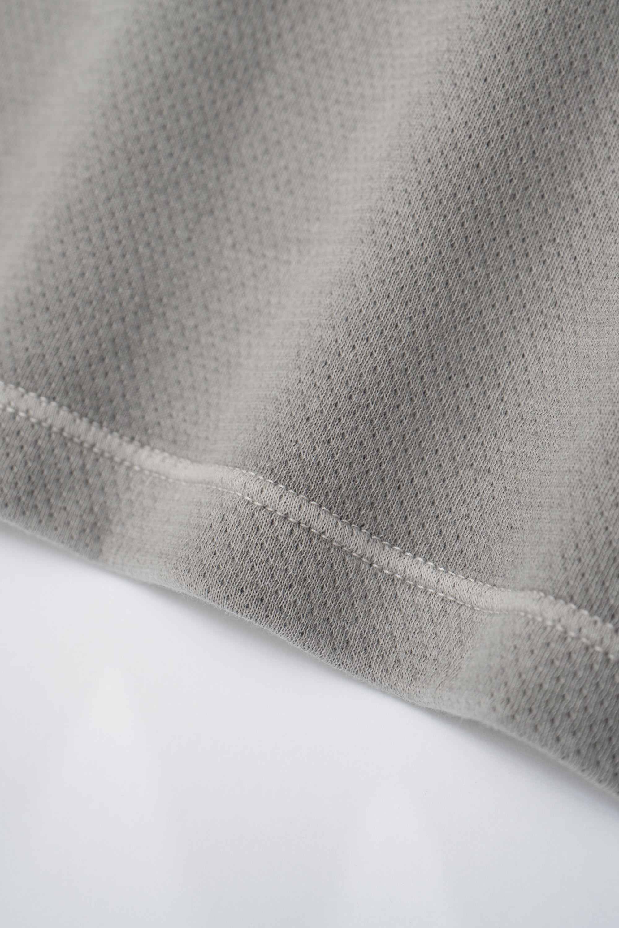 MESH T-SHIRT - PIGMENT CHALK