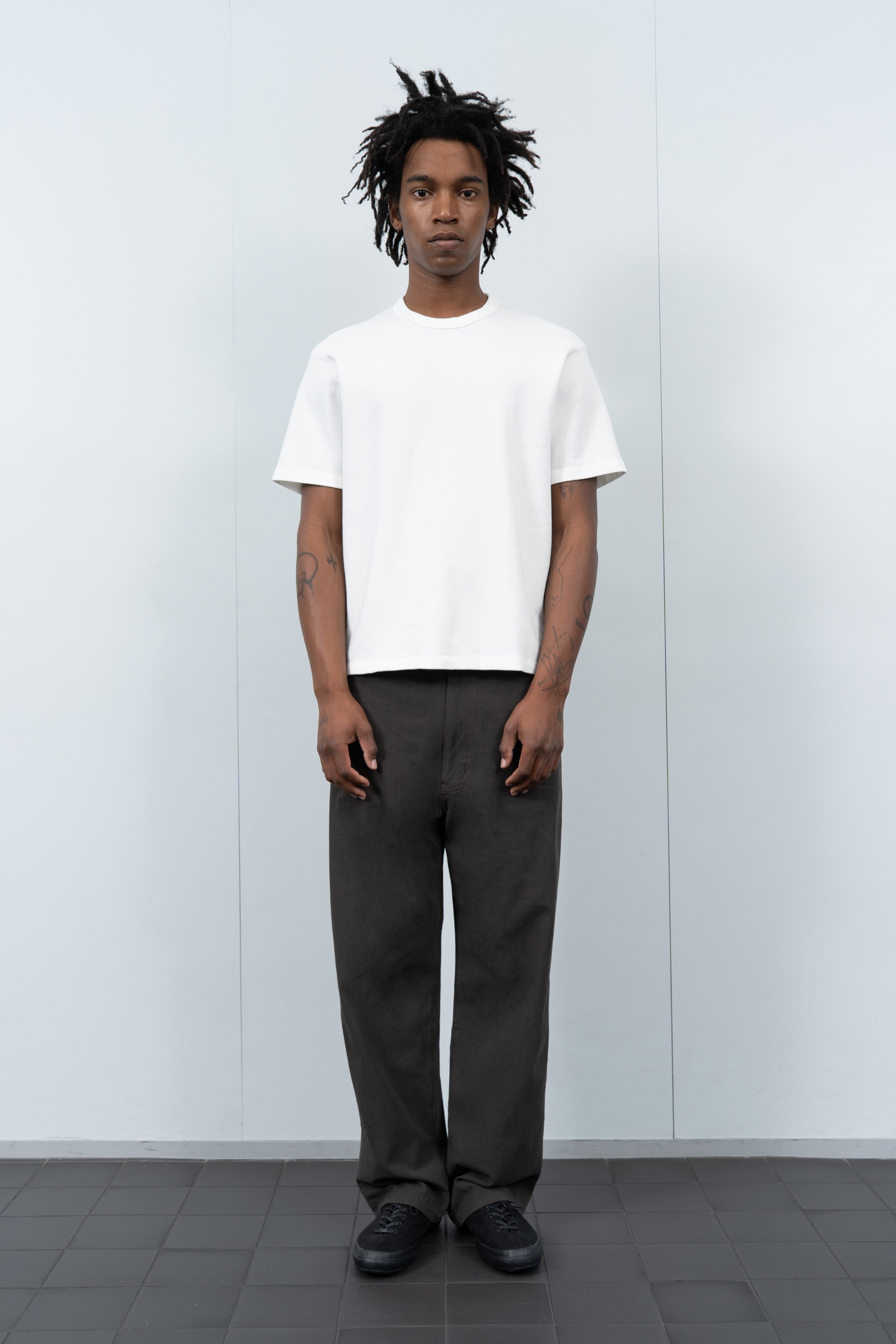 MESH T-SHIRT - WHITE – LADY WHITE CO.