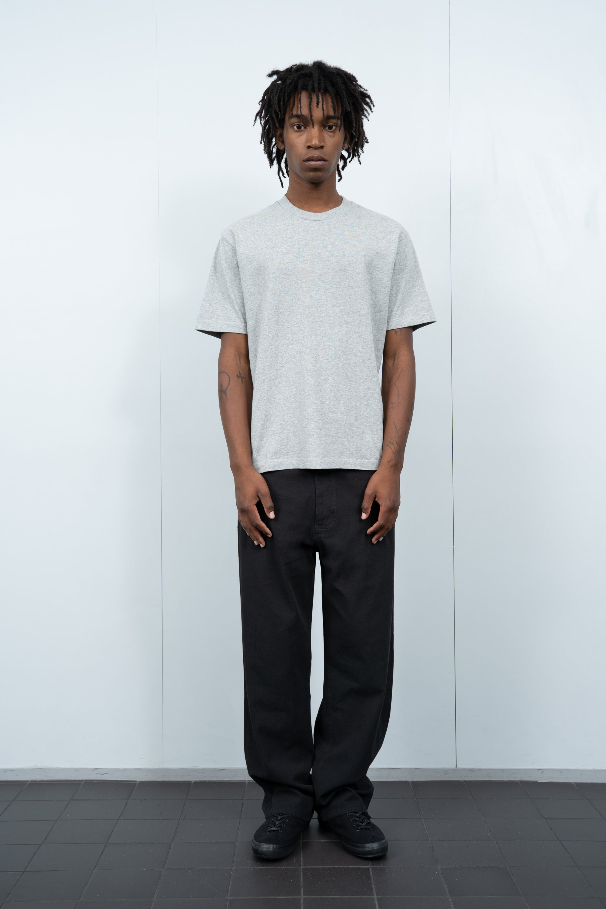 ATHENS T-SHIRT - HEATHER GREY