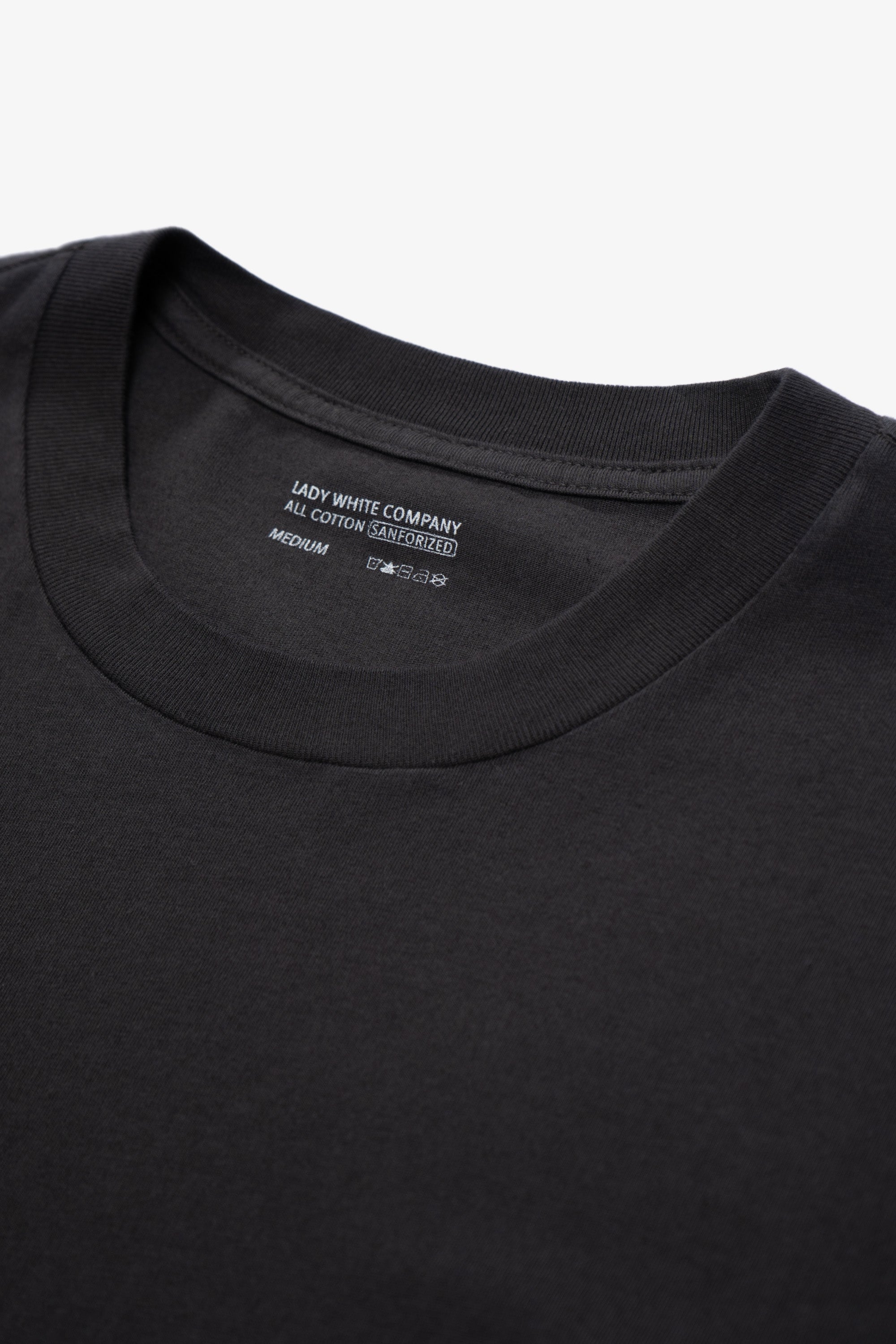 ATHENS T-SHIRT - FADED BLACK