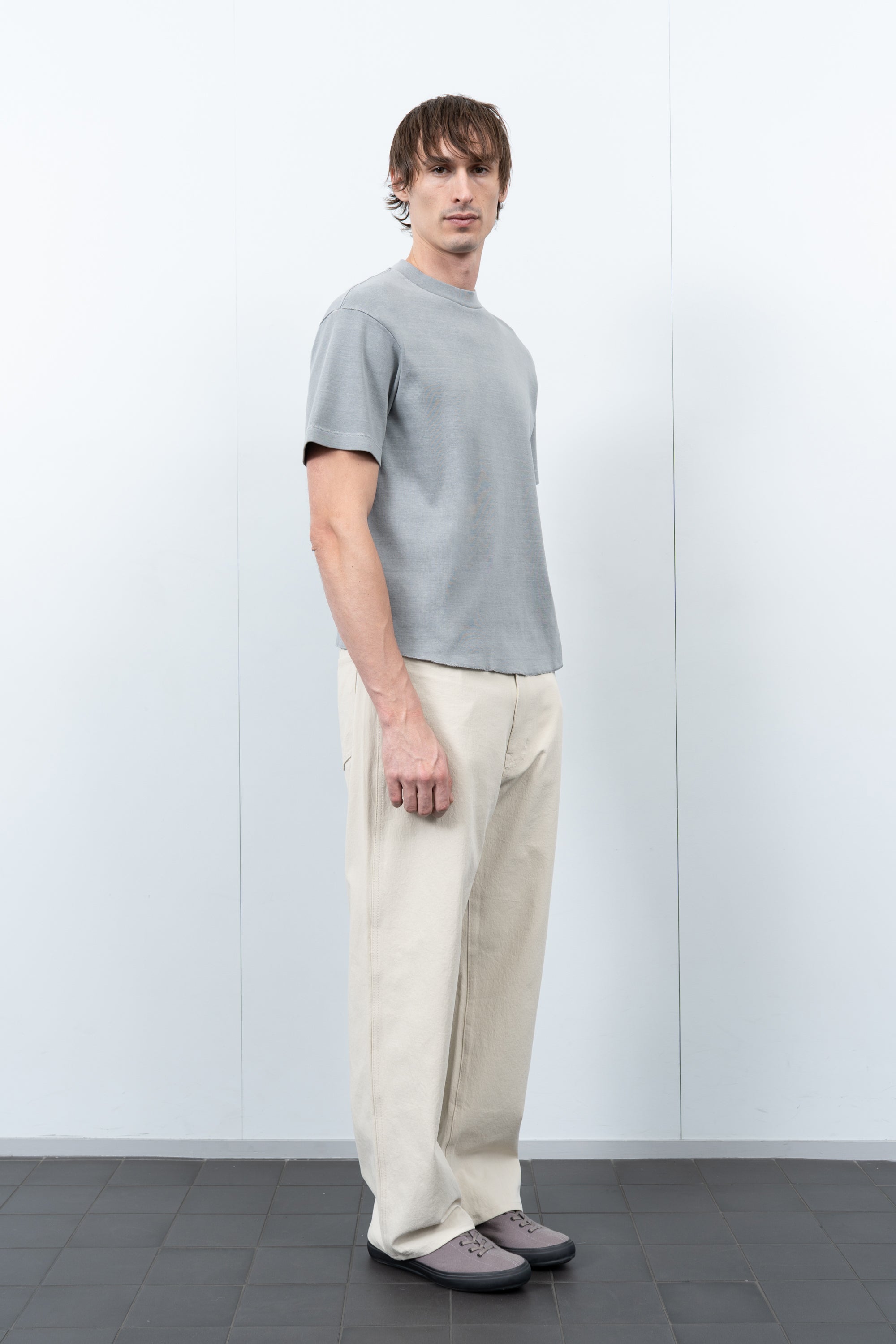 SIERRA T-SHIRT - PIGMENT CHALK