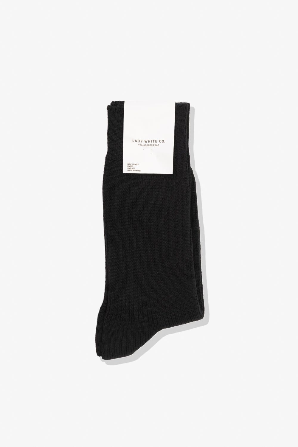 LW - C SOCK - BLACK