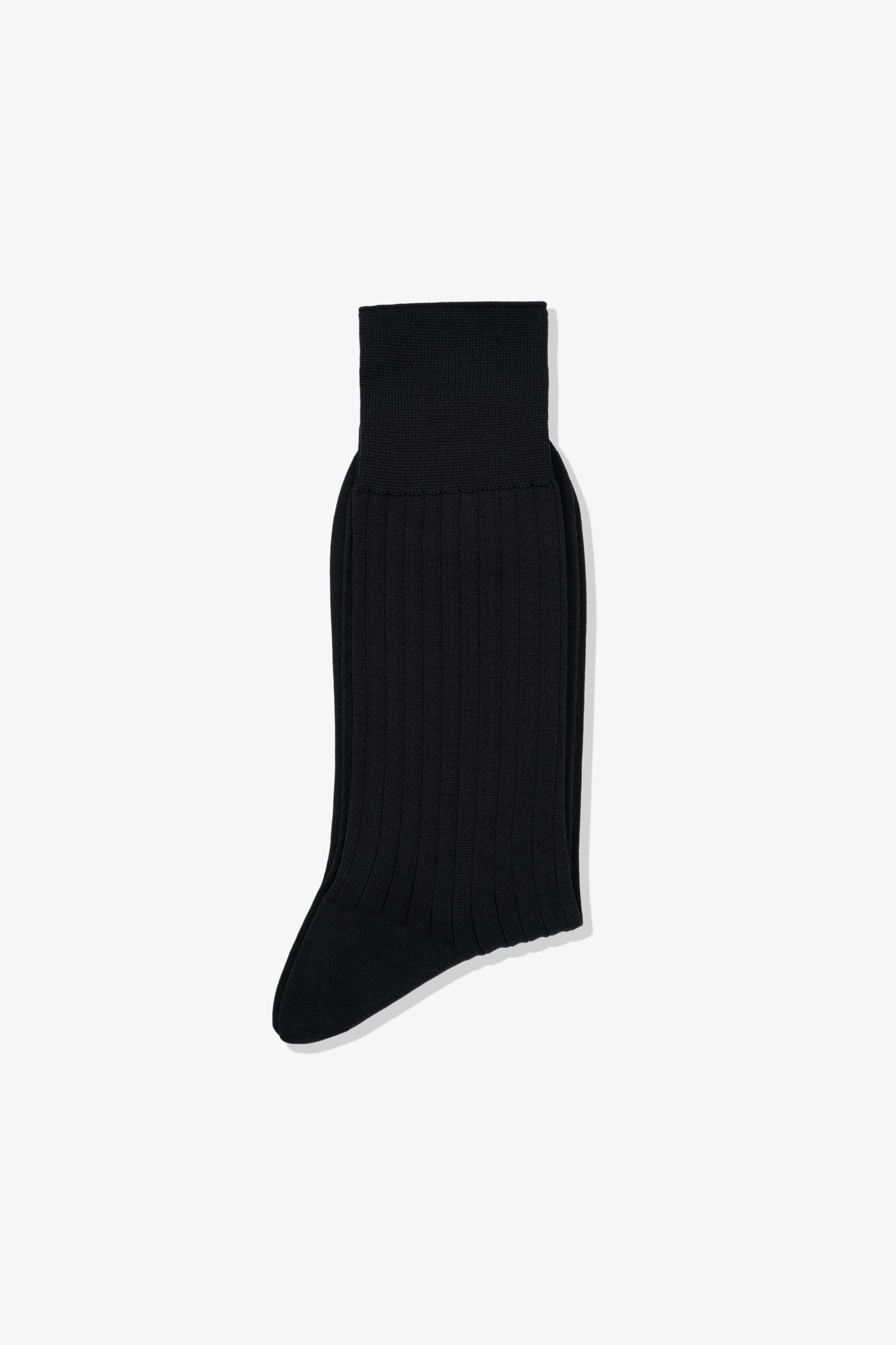 DRESS SOCK - TIRE BLACK