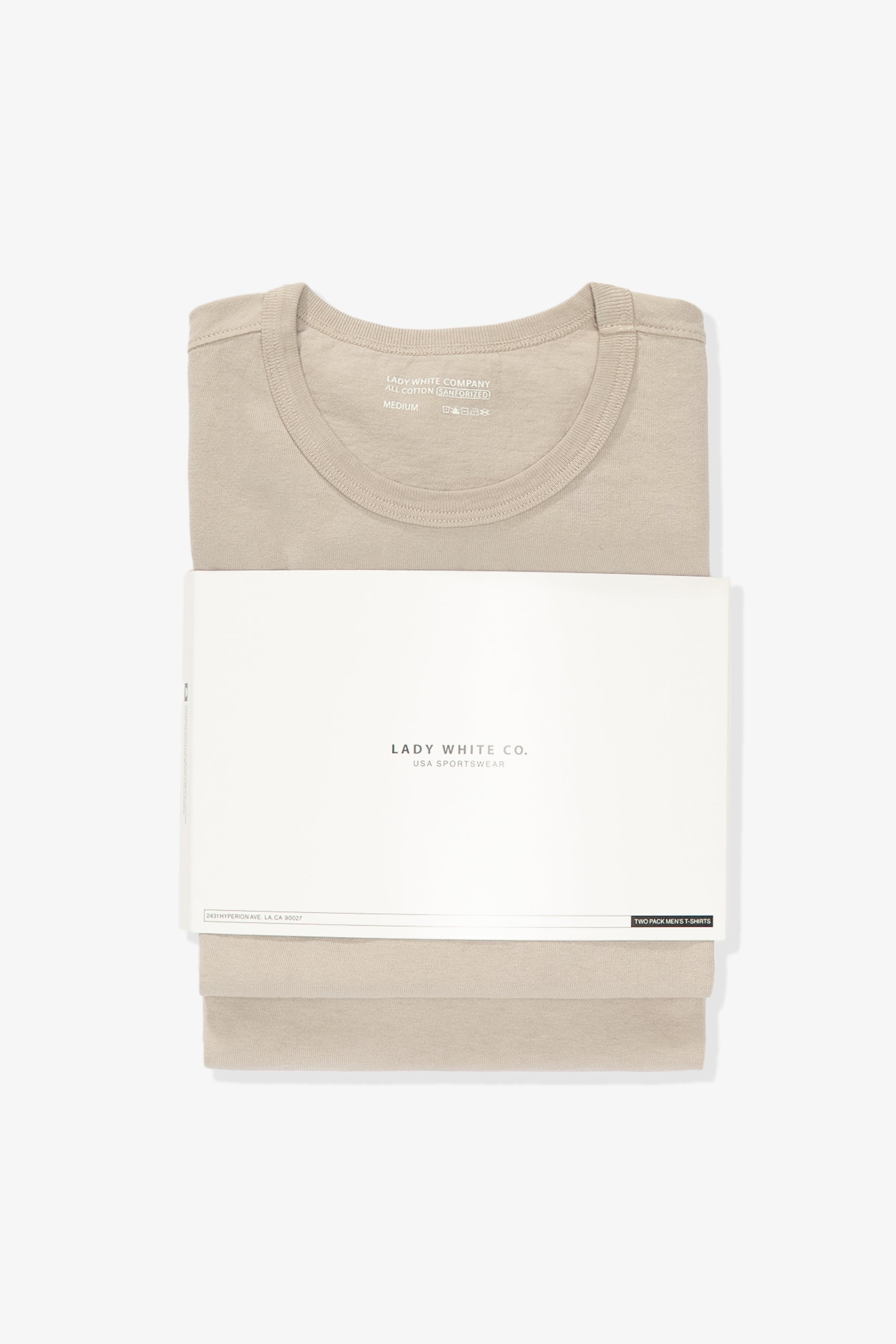OUR T-SHIRT 2-PACK - CONCRETE