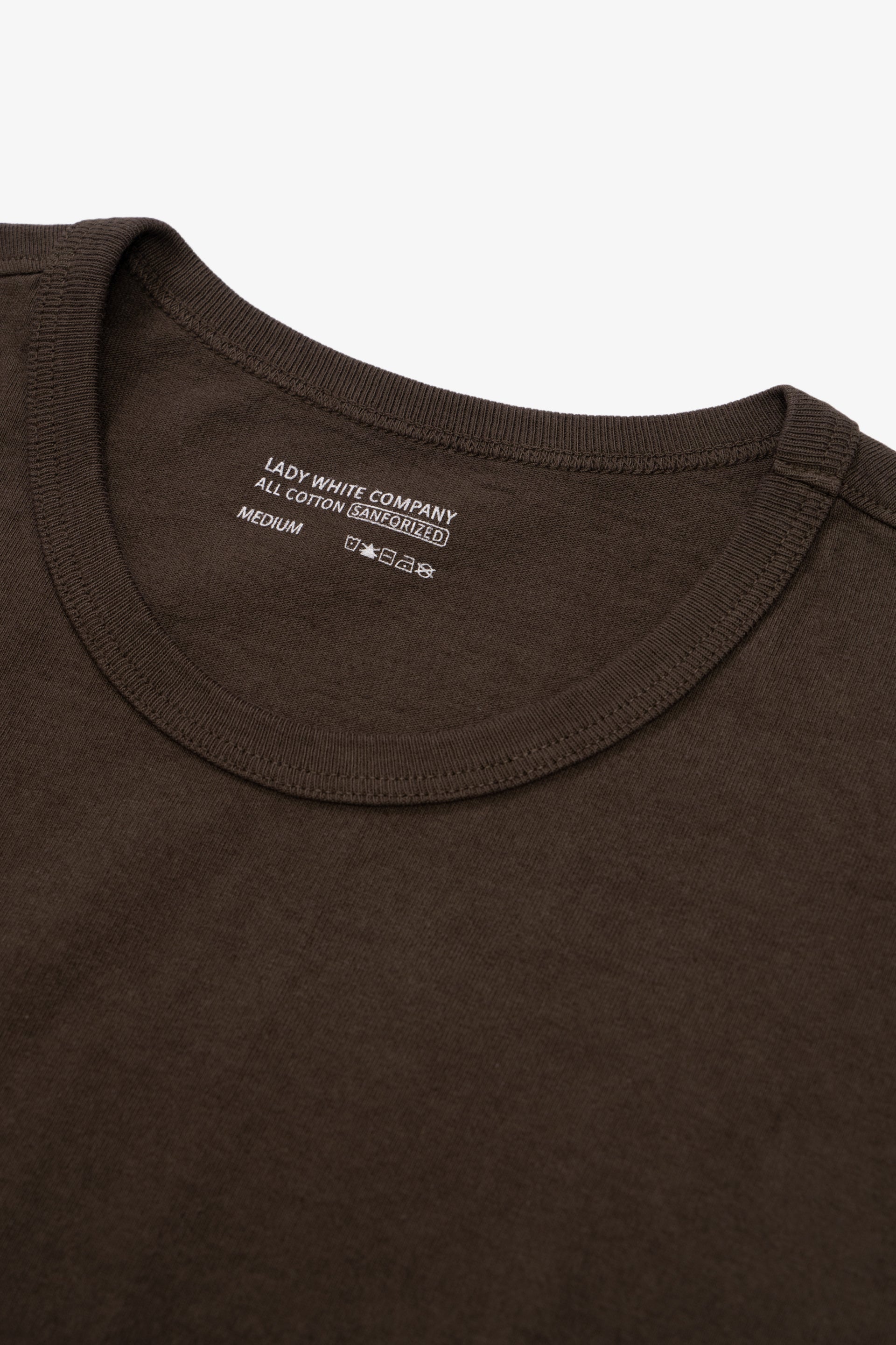 Lady White Co. LW101S Our T-Shirt in Almond main image 1