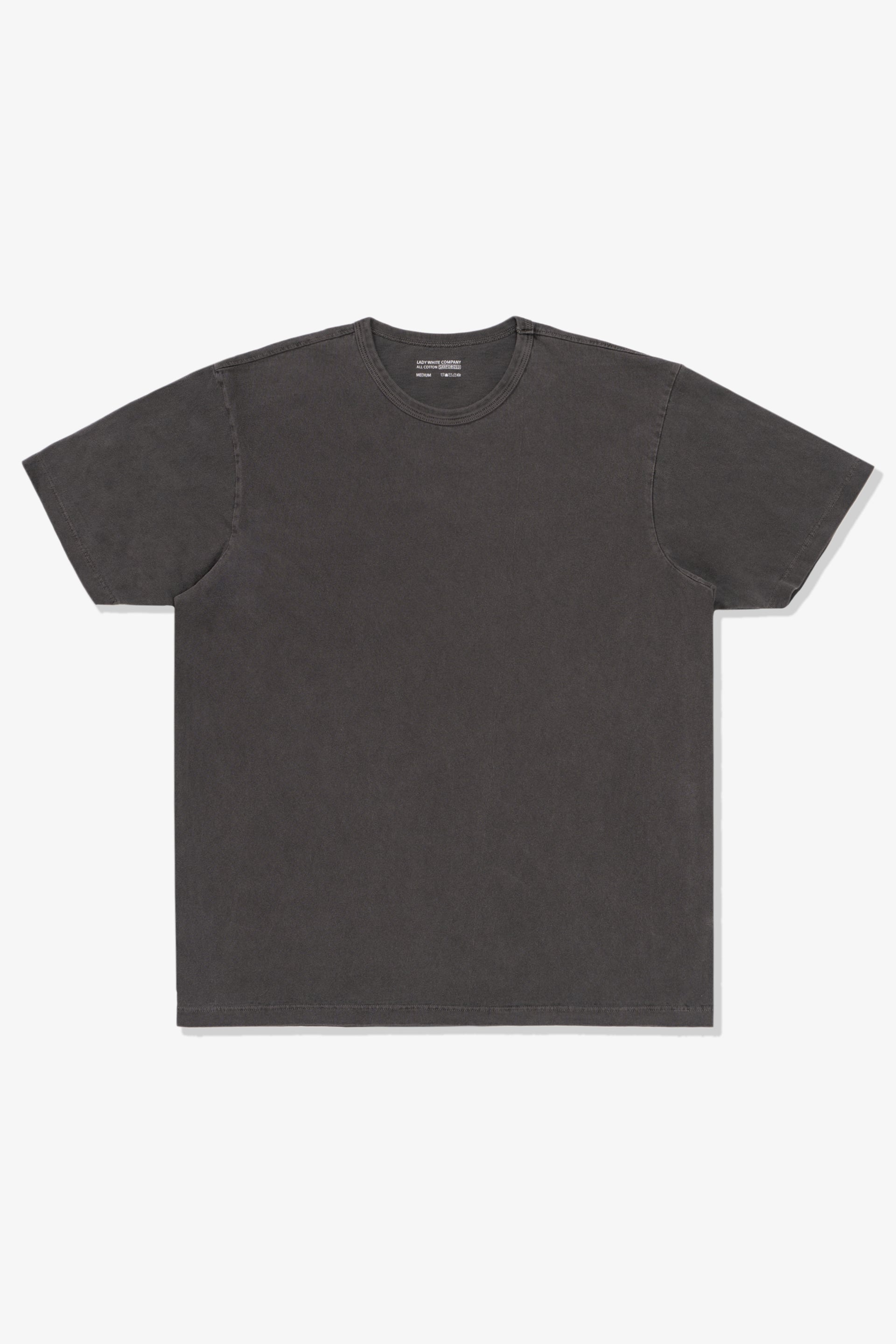 Lady White Co. LW101S Our T-Shirt in Black Mushroom