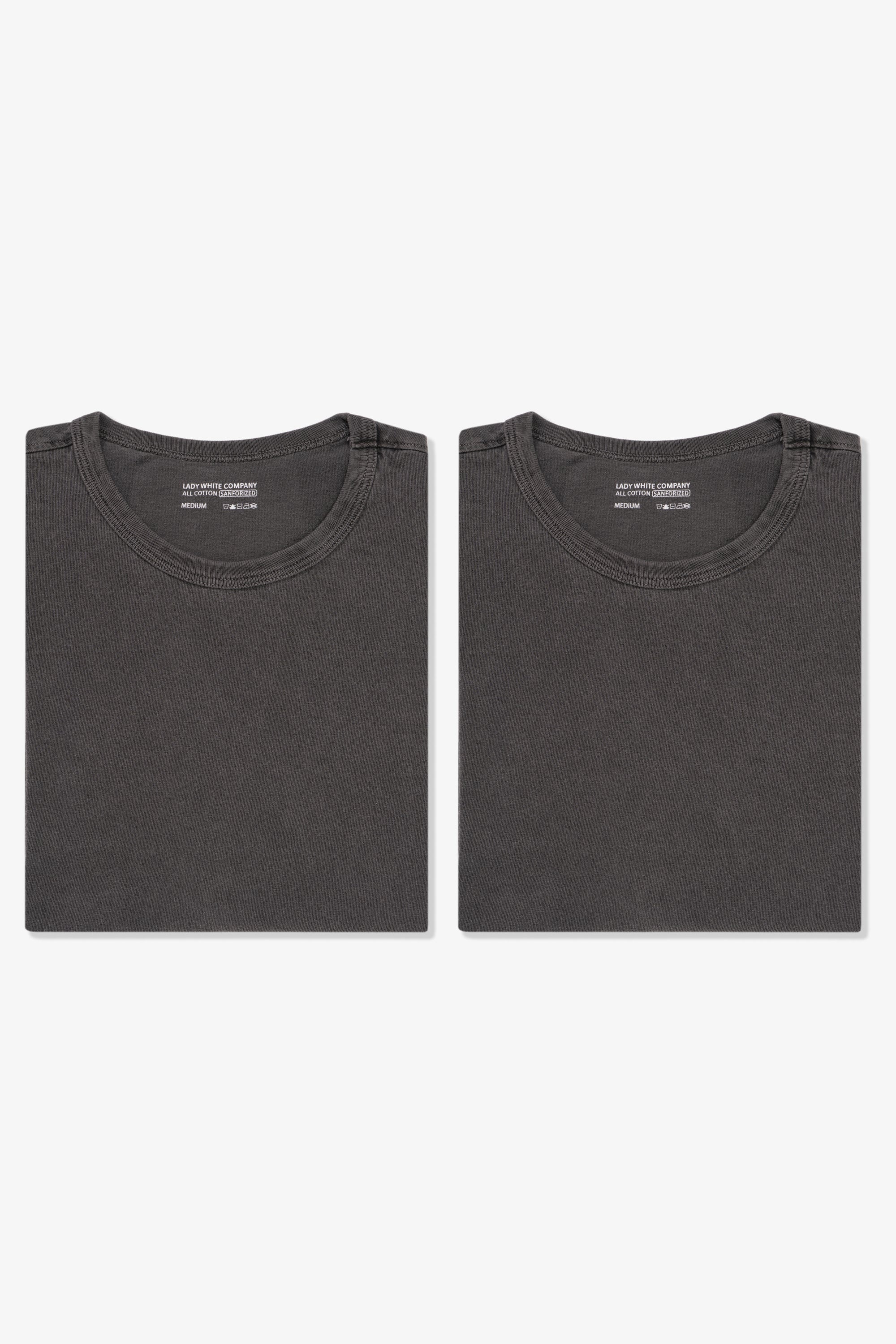 Two LW101 Our T-shirts side by side