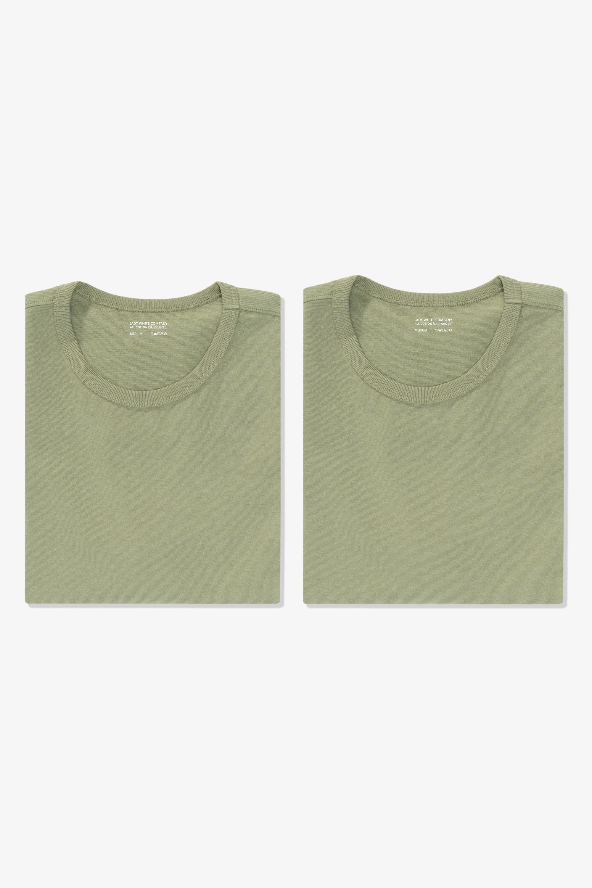 OUR T-SHIRT 2-PACK - PISTACHIO