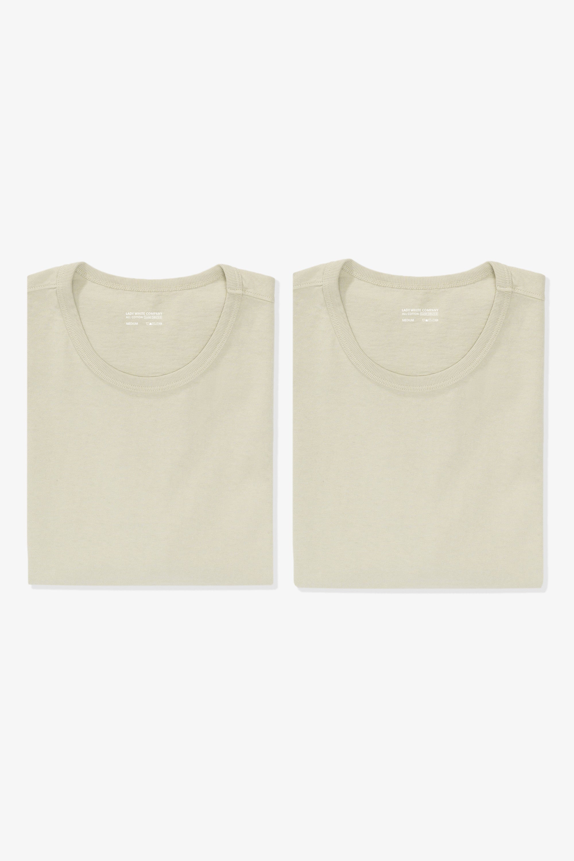 OUR T-SHIRT 2-PACK - SWISS NATURAL