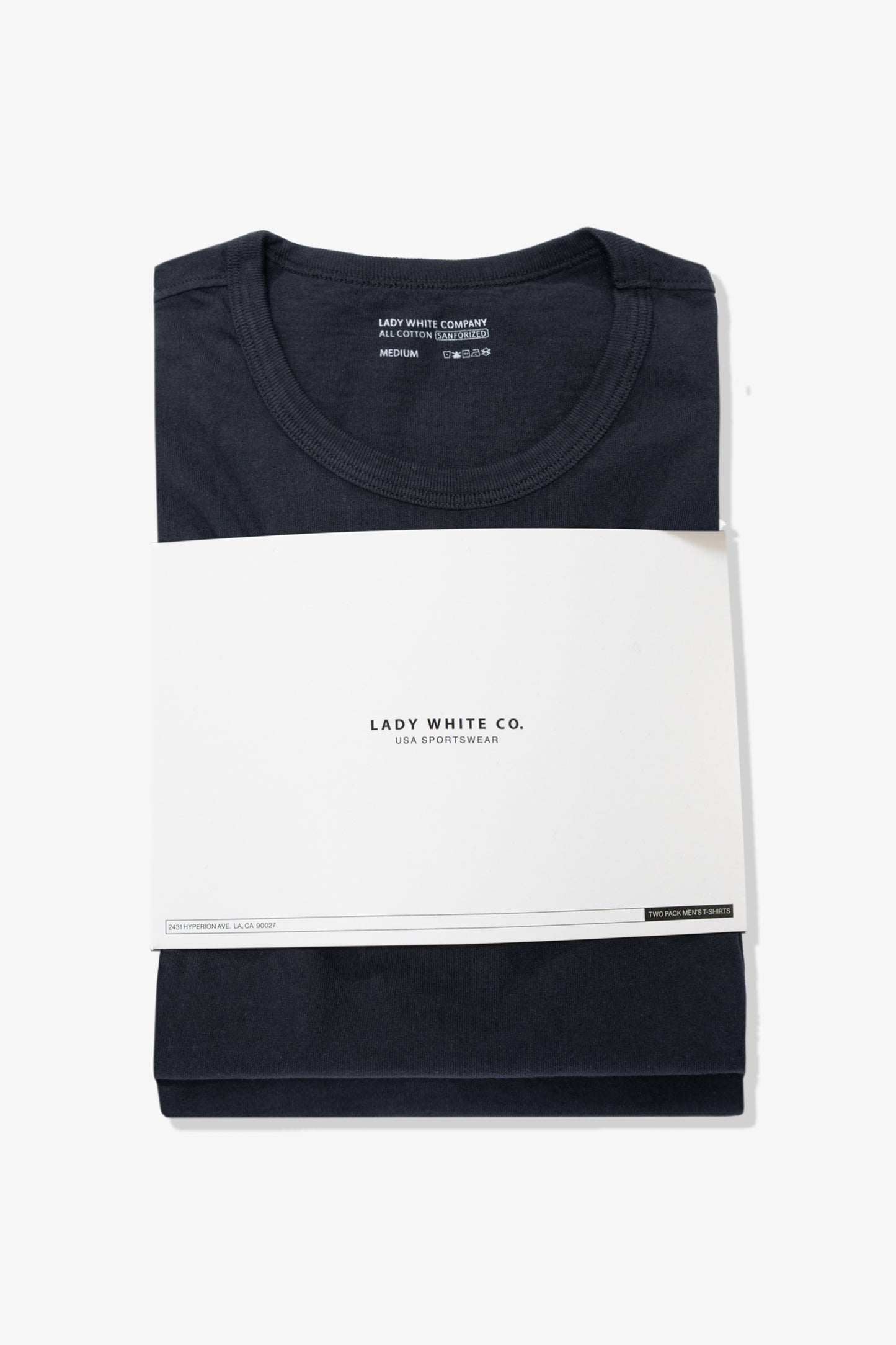 OUR T-SHIRT 2-PACK - PITCH NAVY