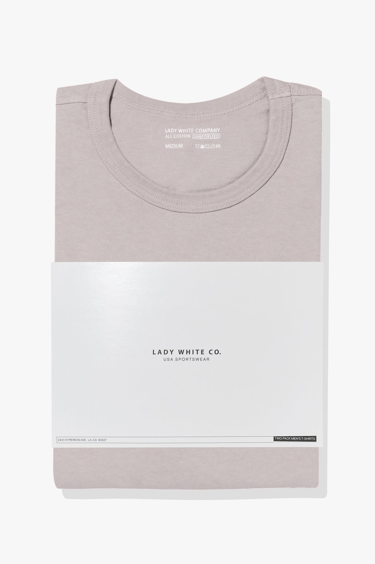 OUR T-SHIRT 2-PACK - SCARLET GREY