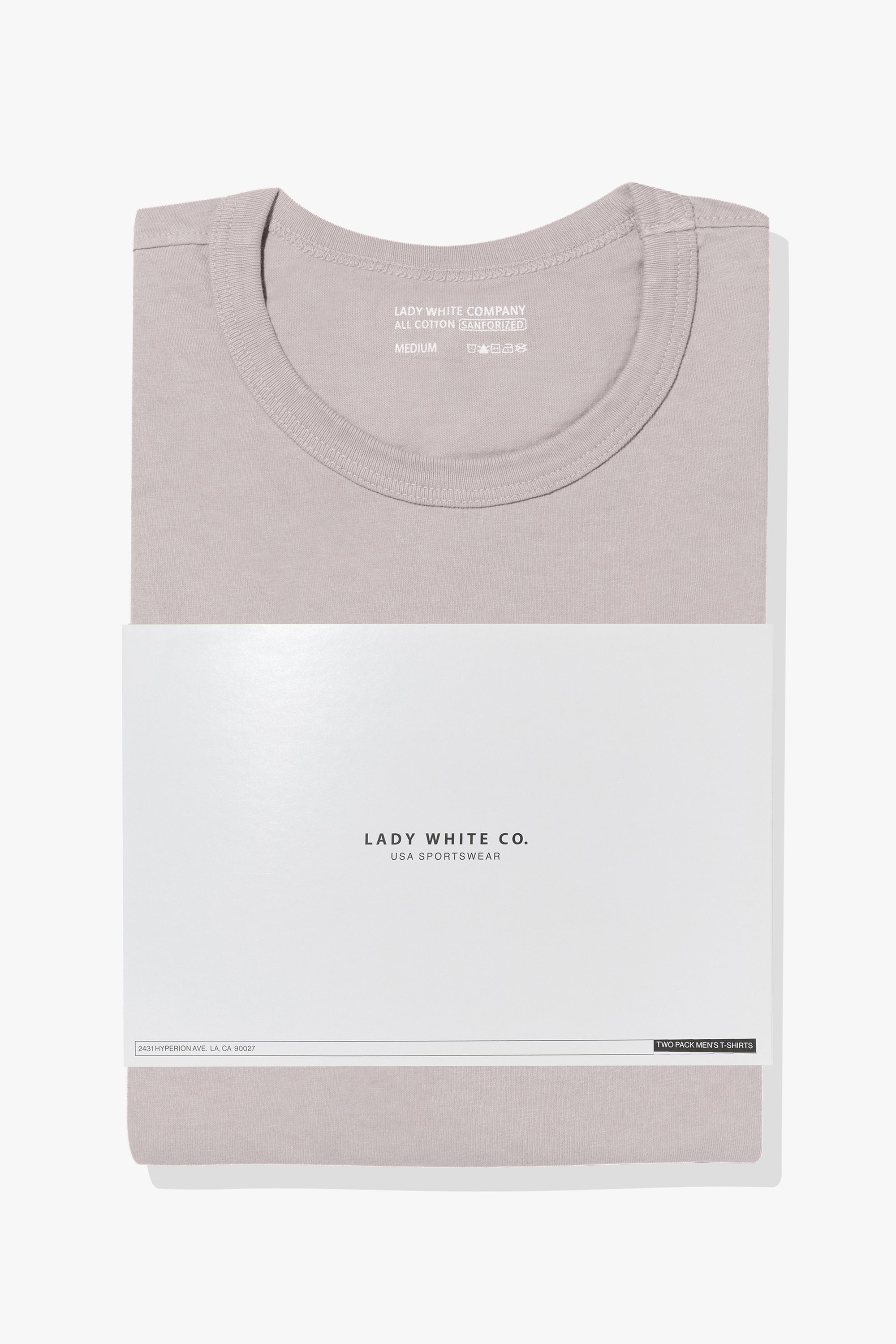 OUR T-SHIRT 2-PACK - SCARLET GREY