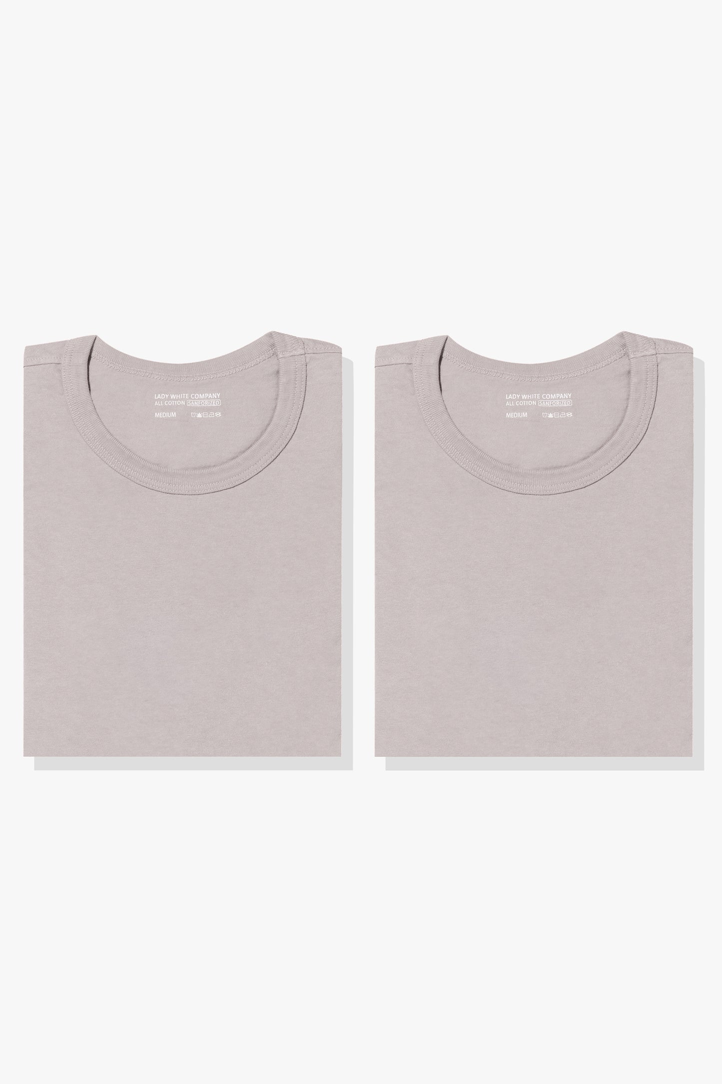 OUR T-SHIRT 2-PACK - SCARLET GREY