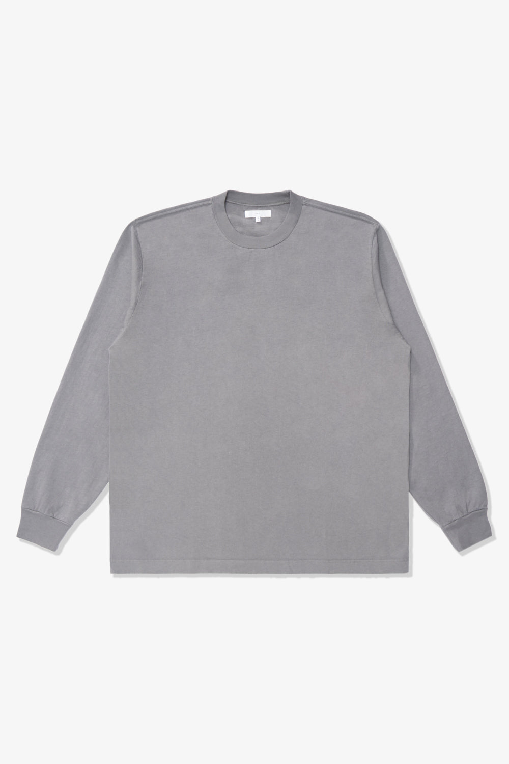 Full-length lay-flat photo of LW102LS LS Municipal Pocket T-shirt in kelp