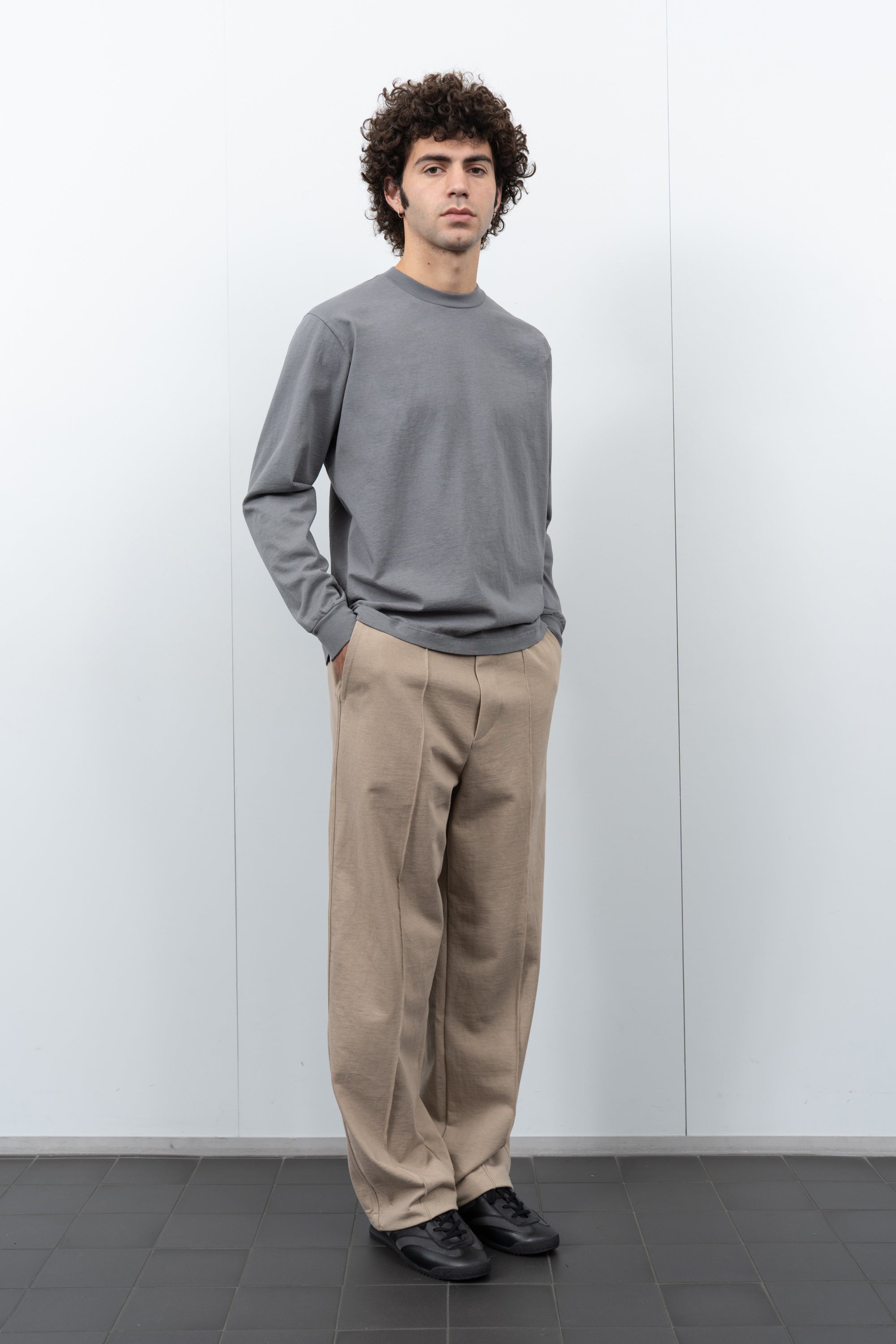 L/S MUNICIPAL T-SHIRT - KELP