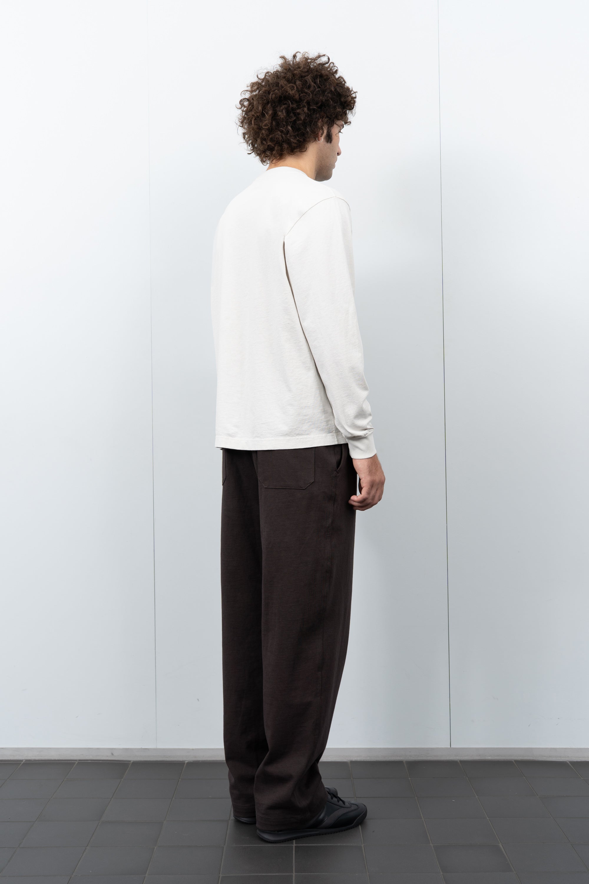 L/S MUNICIPAL T-SHIRT - OFF WHITE