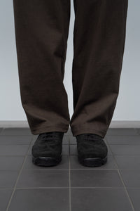 LW - C x ROF British Military Trainer - Black Suede