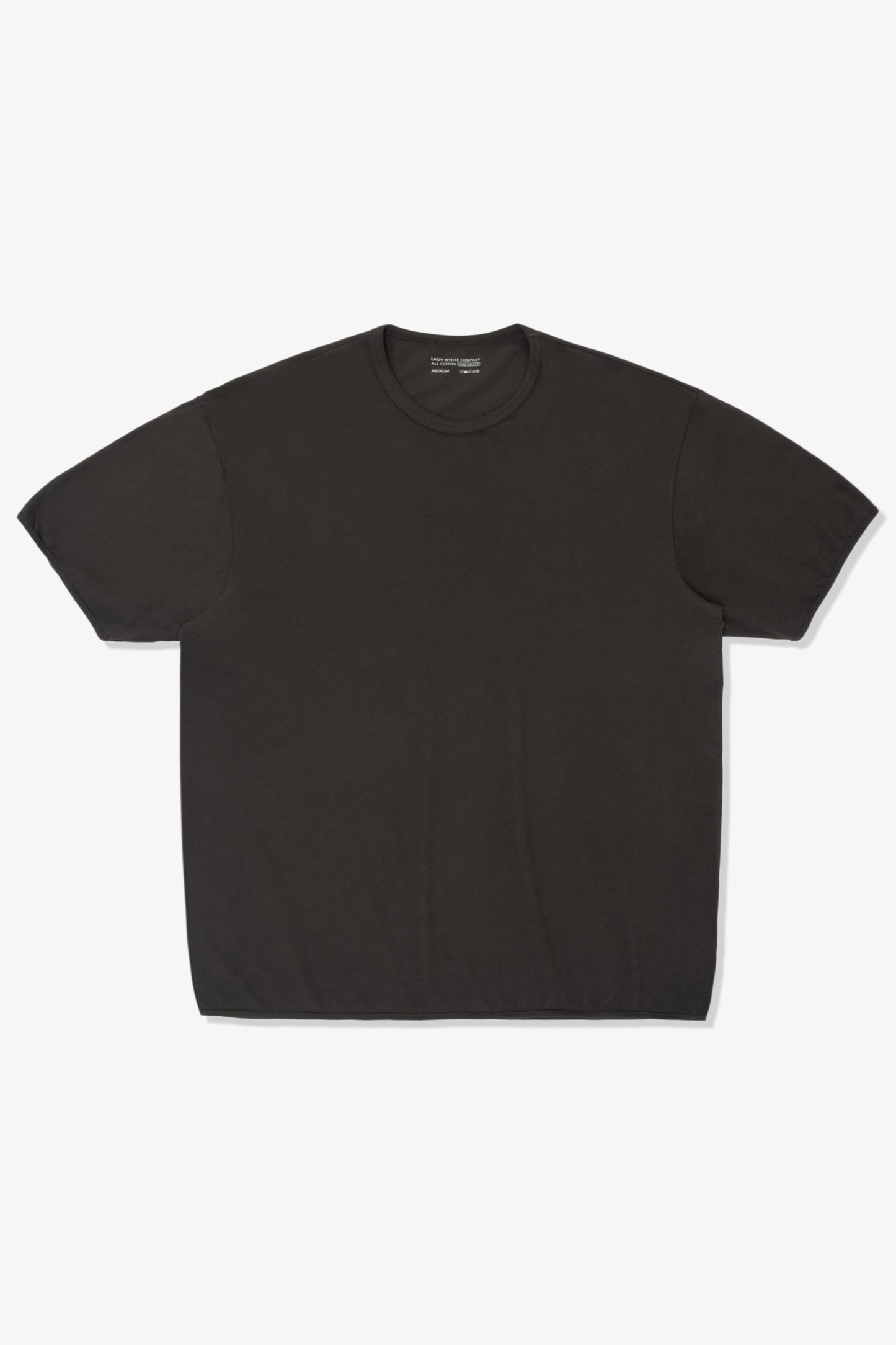 BINDED DRY LITE T-SHIRT - FLINT