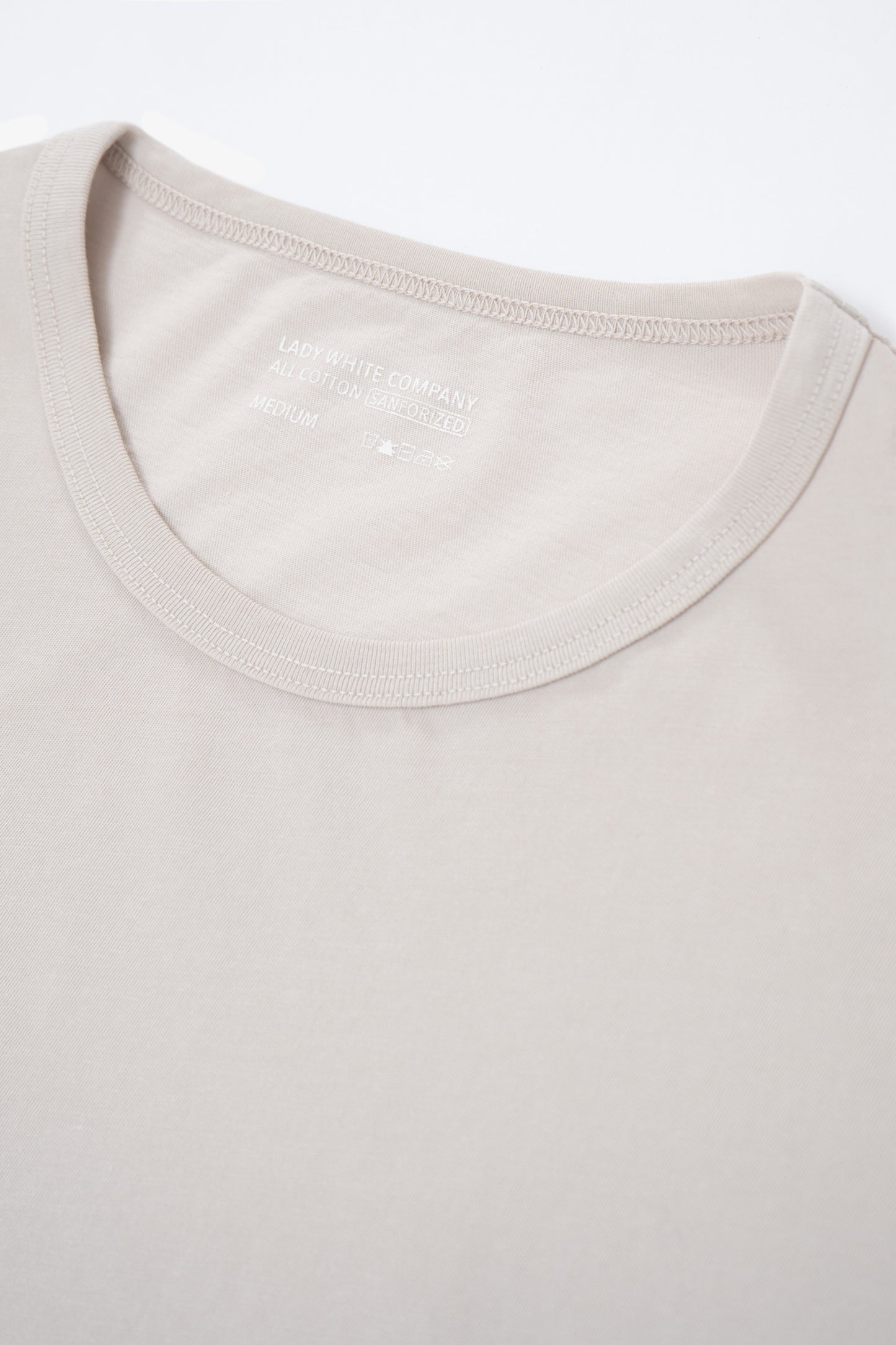 BINDED DRY LITE T-SHIRT - SOLAR GREY