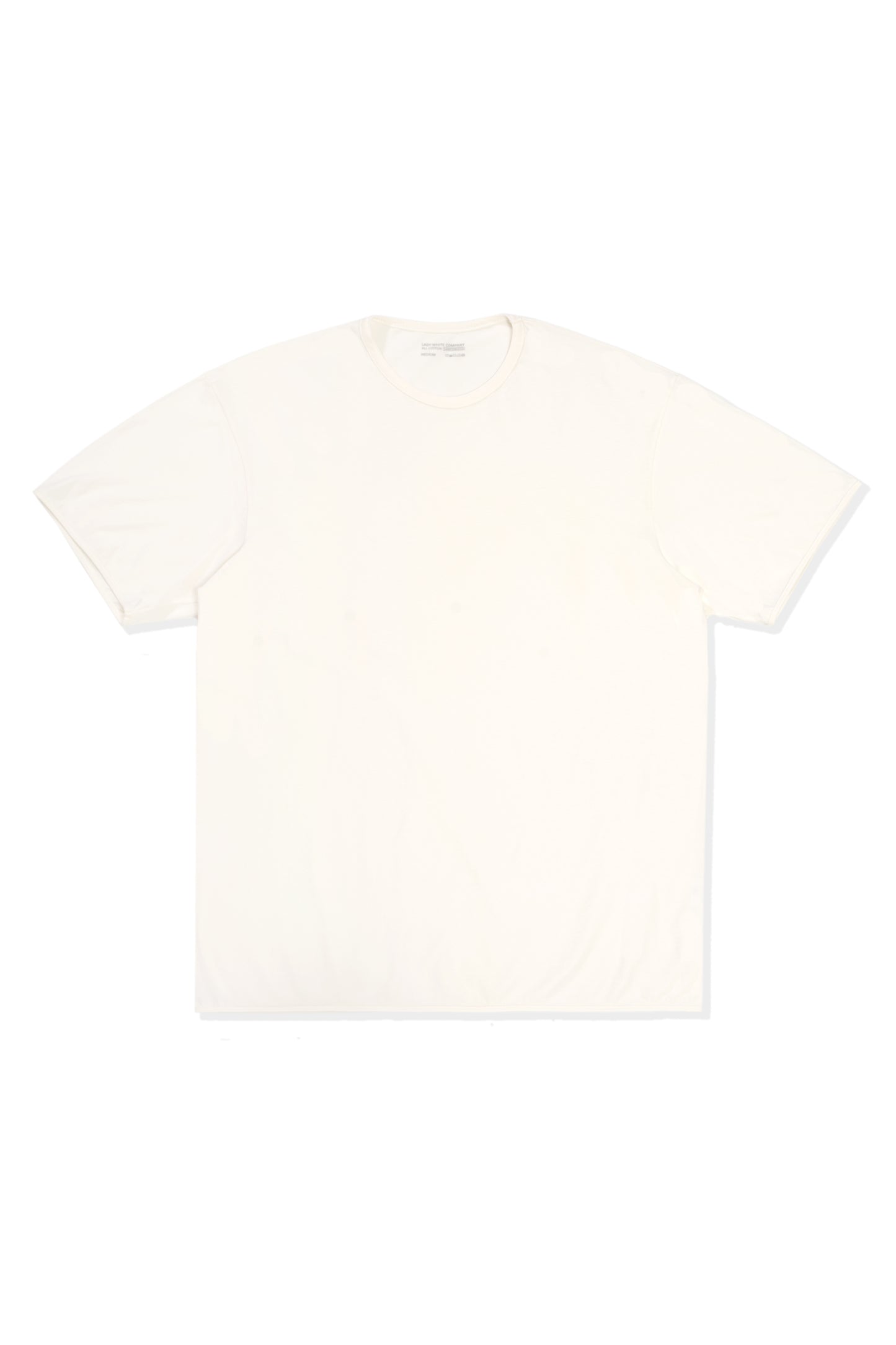 BINDED DRY LITE T-SHIRT - WHITE