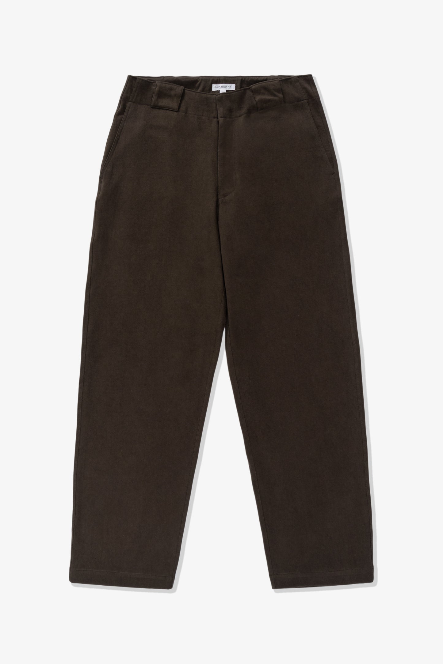 JERSEY TROUSER - BLACK OLIVE