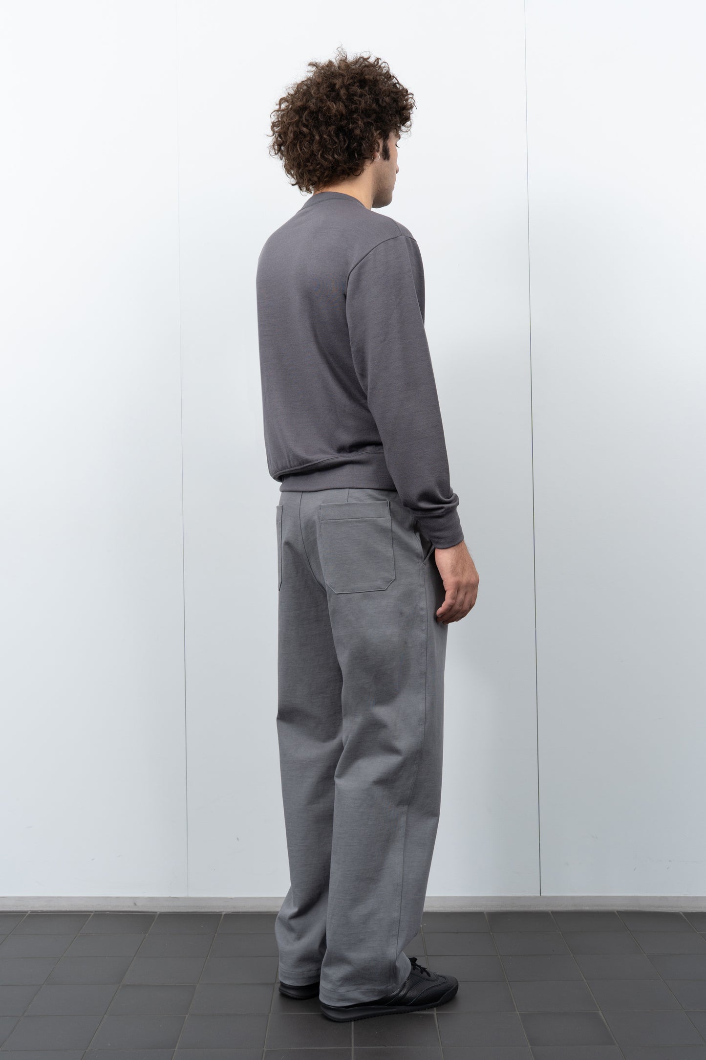 LW1100 Jersey Trouser on a model