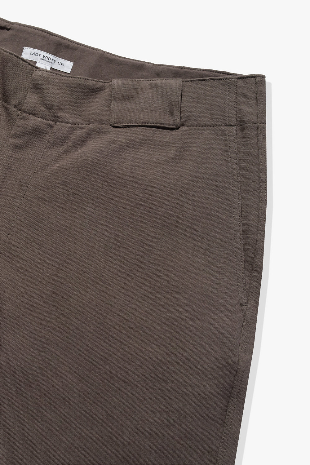 JERSEY TROUSER - PEWTER