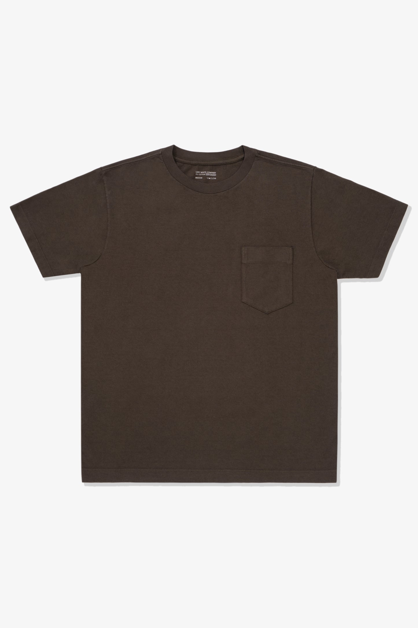 BALTA POCKET T-SHIRT - BLACK OLIVE