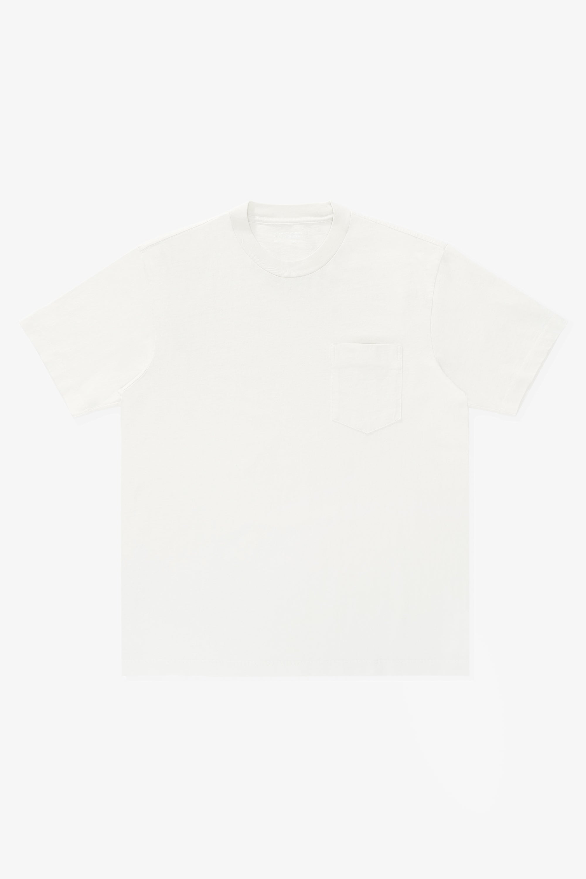 BALTA POCKET T-SHIRT - OFF WHITE