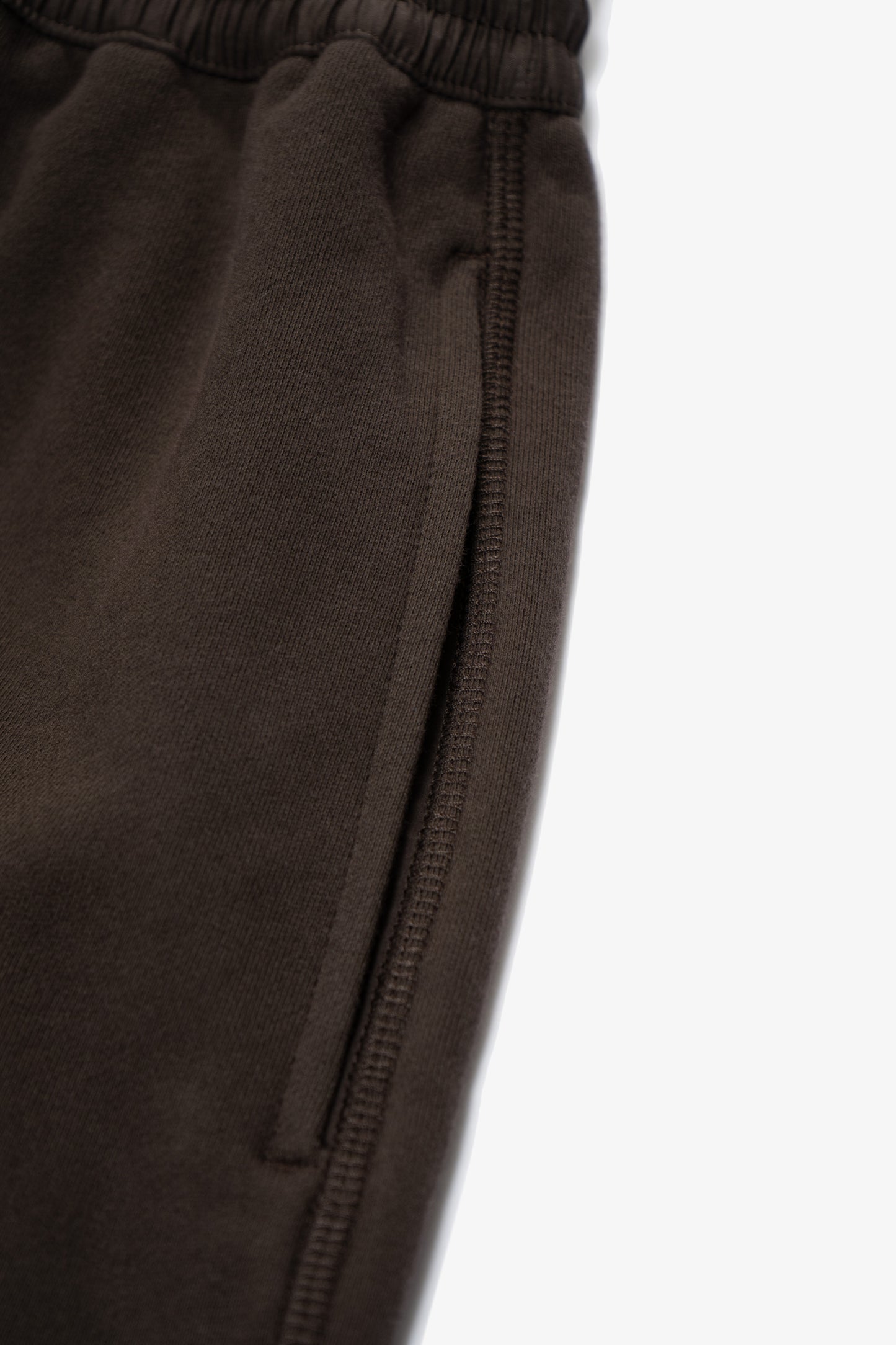 WOVEN WB SWEATPANT - BLACK MUSHROOM