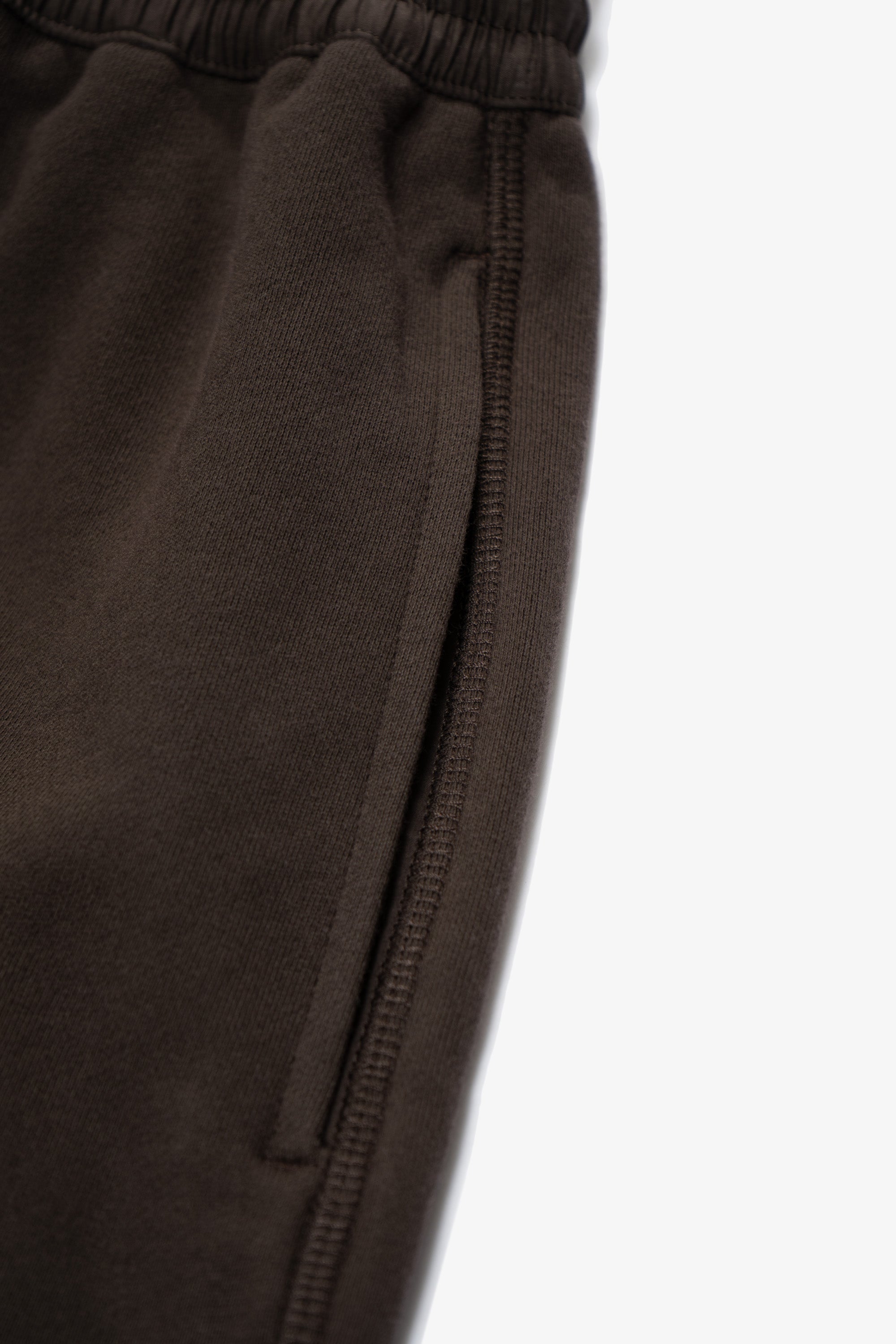 WOVEN WB SWEATPANT - BLACK MUSHROOM