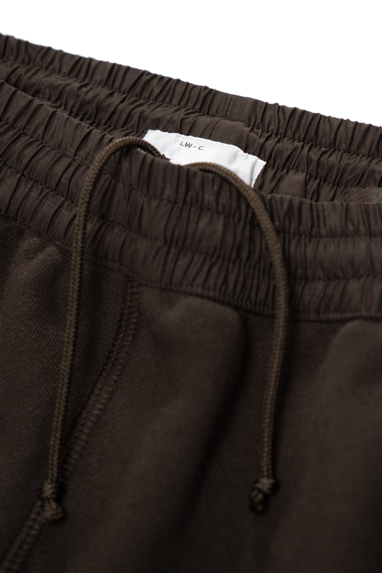 WOVEN WB SWEATPANT - BLACK MUSHROOM