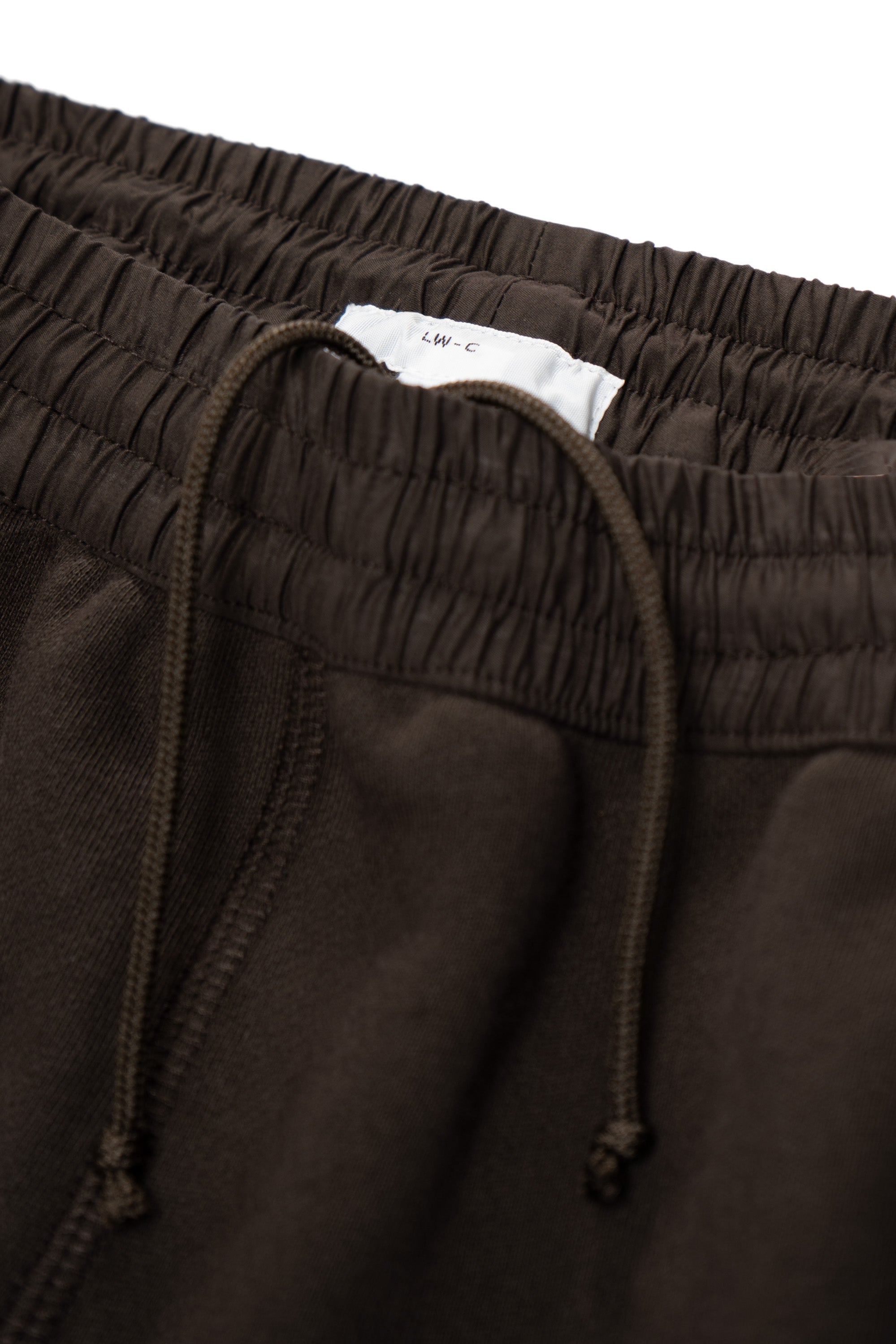 WOVEN WB SWEATPANT - BLACK MUSHROOM