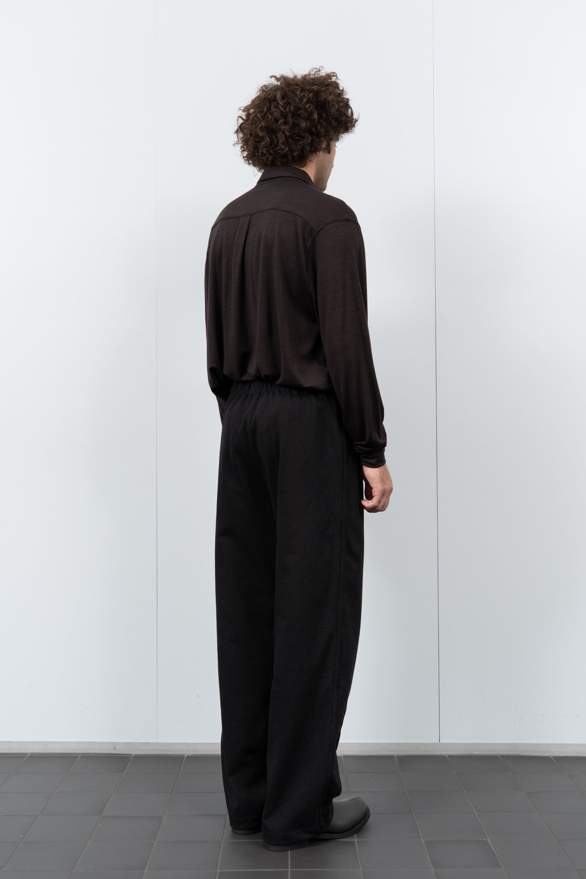 JERSEY BAND PANT - BLACK