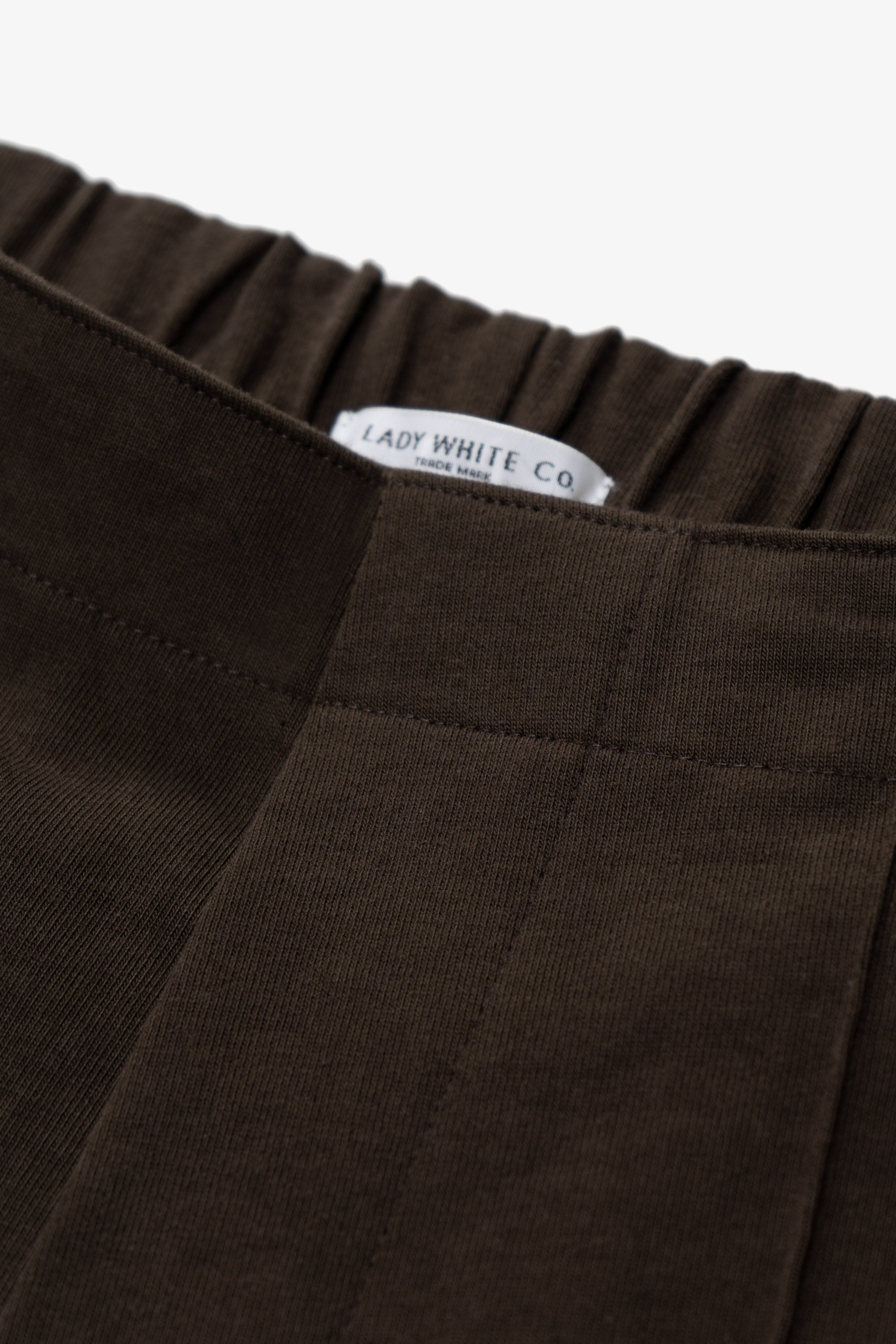 JERSEY BAND PANTS - BLACK OLIVE – LADY WHITE CO.