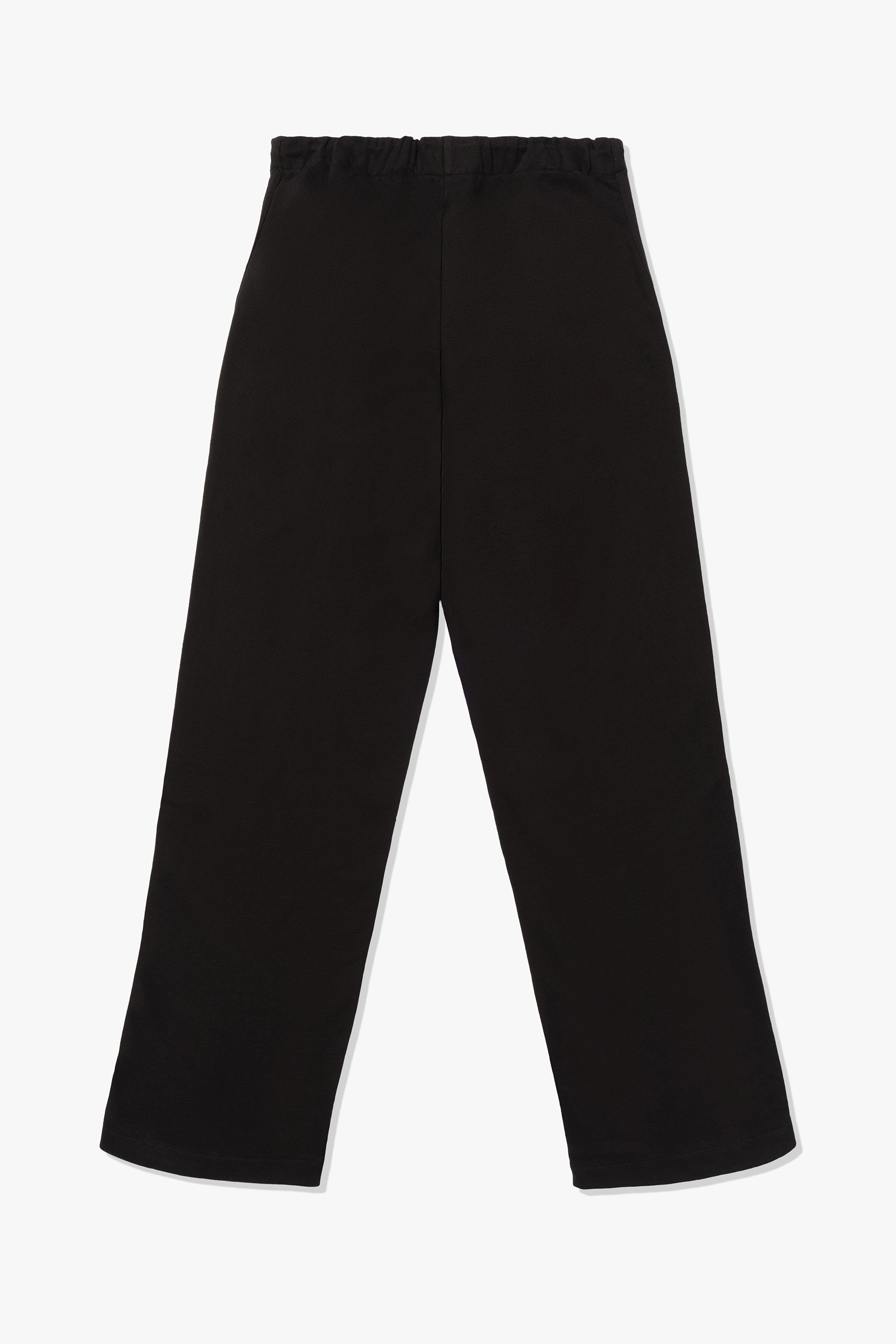 TEXTURED BAND PANT - BLACK