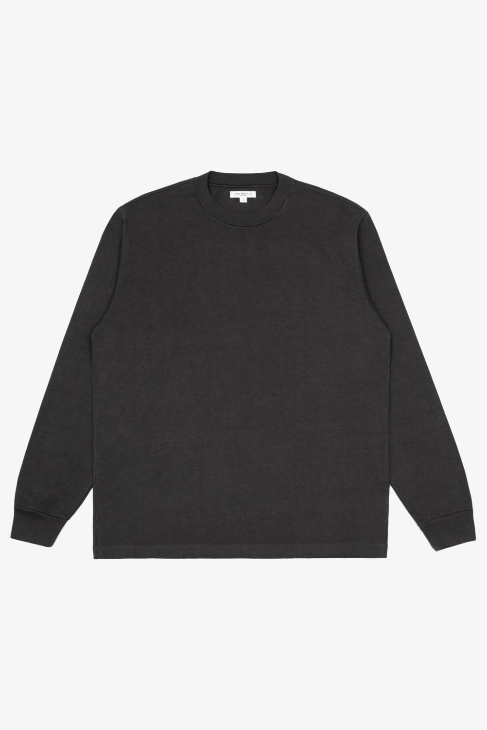 L/S RUGBY T-SHIRT - TIRE BLACK