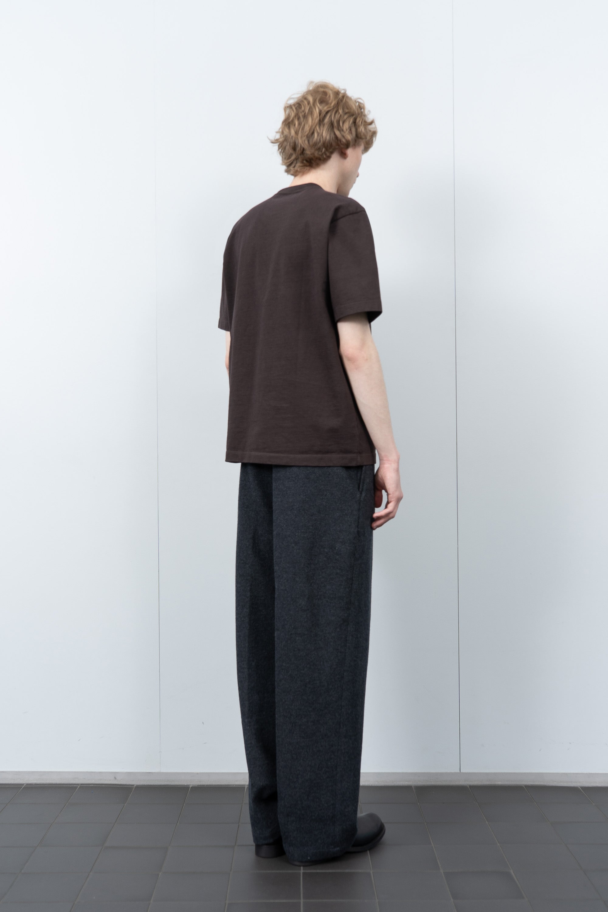 RUGBY T-SHIRT - BLACK MUSHROOM