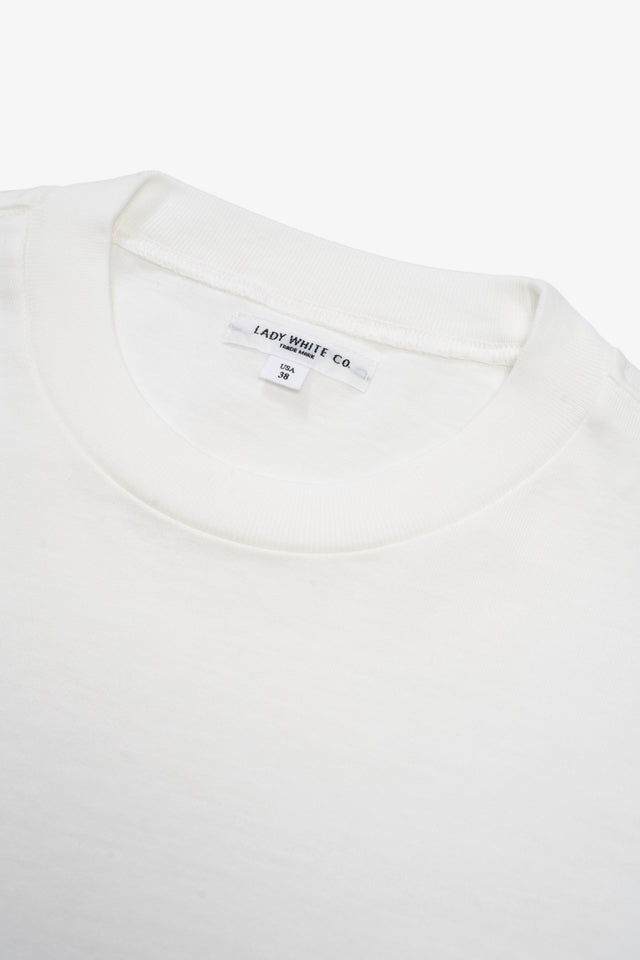 RUGBY T-SHIRT - WHITE – LADY WHITE CO.