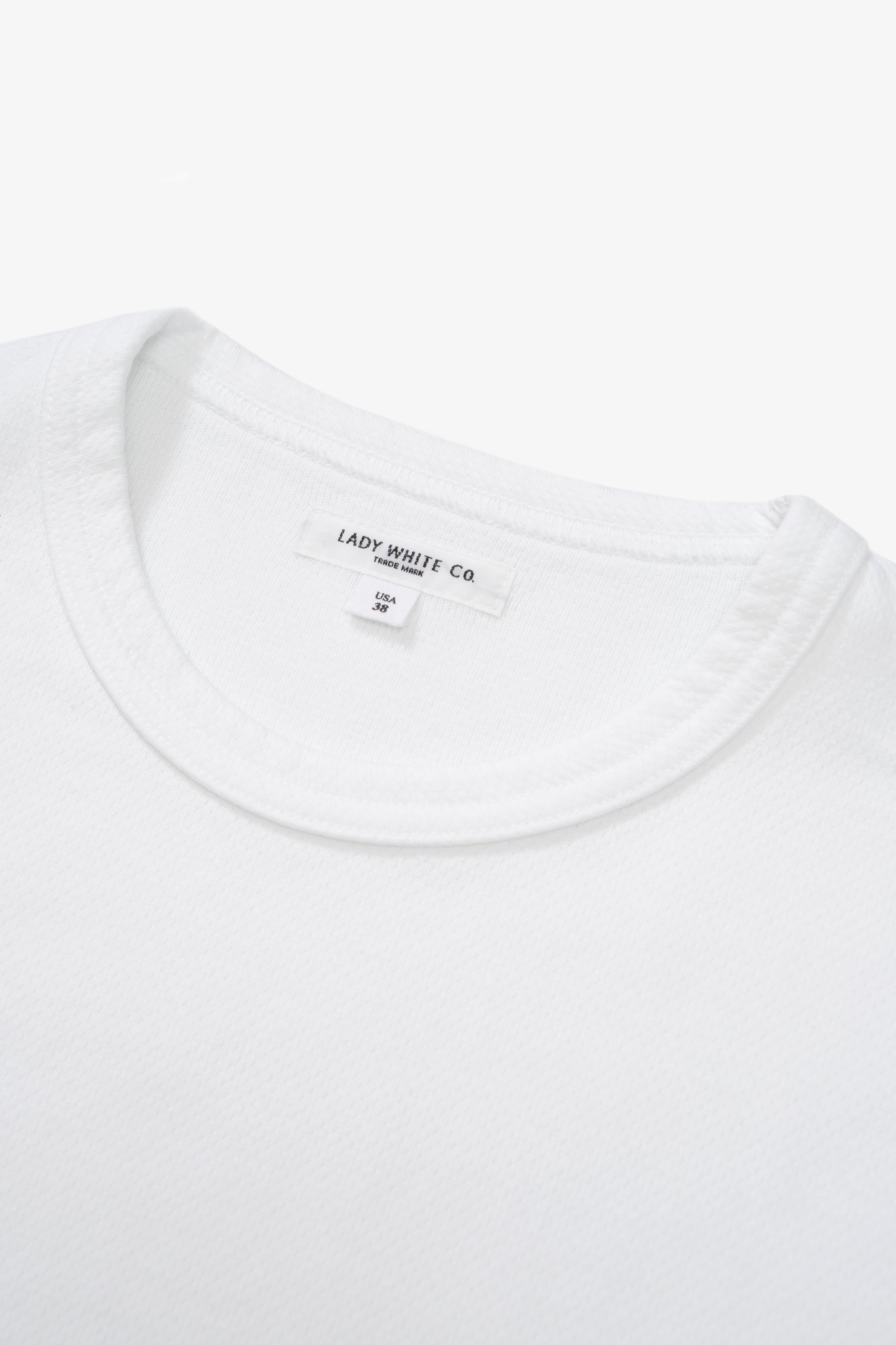 MESH T-SHIRT - WHITE