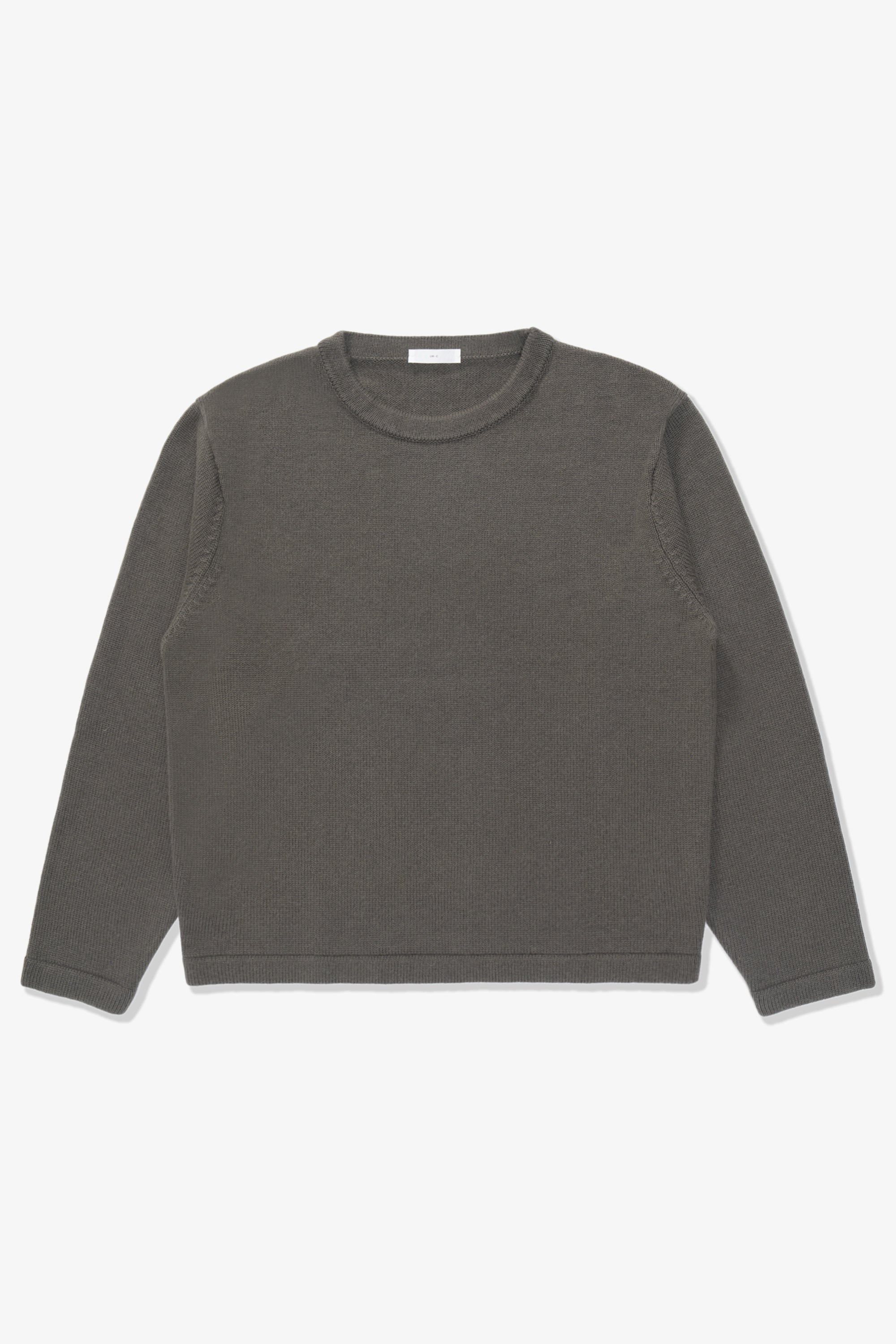 WOOL CASHMERE SWEATER - MARINE GREY