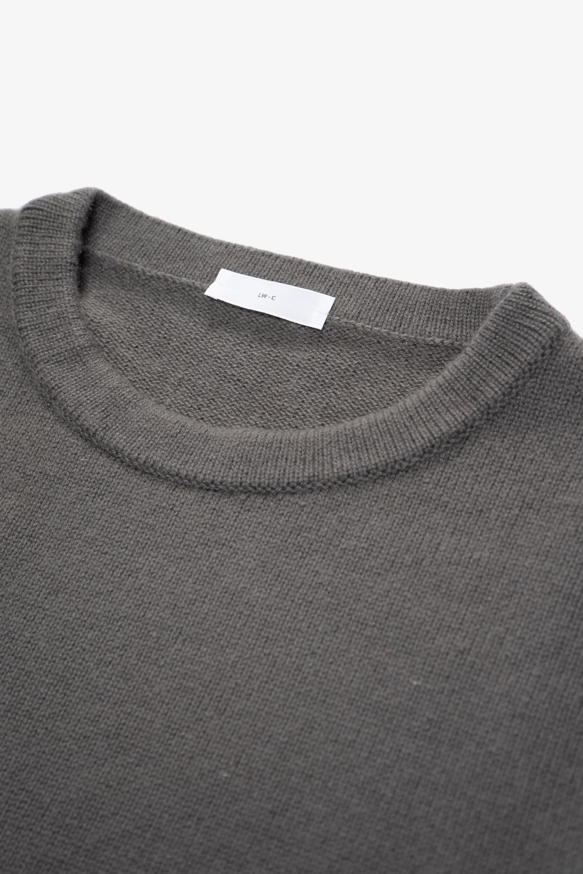 WOOL CASHMERE SWEATER - MARINE GREY