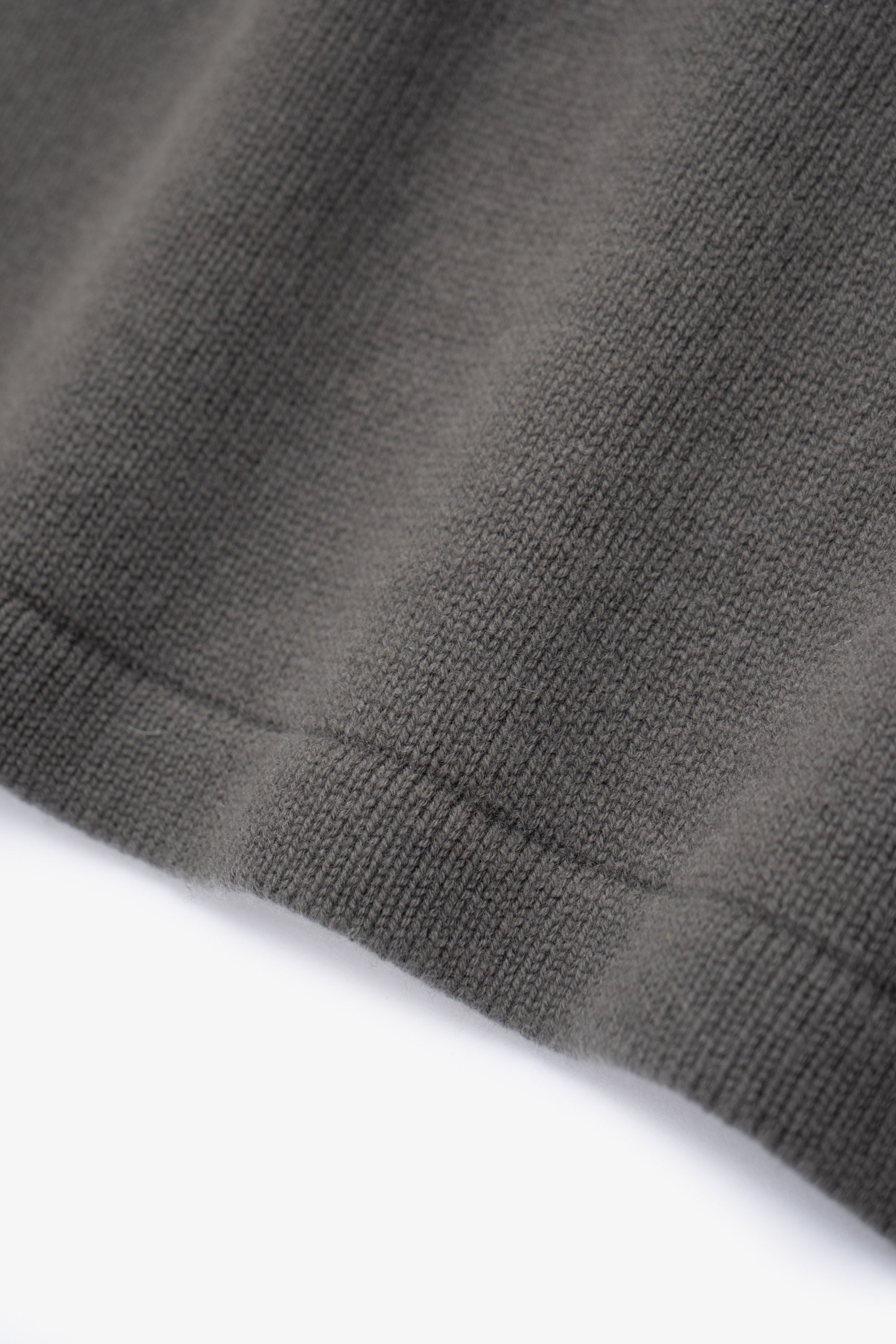 WOOL CASHMERE SWEATER - MARINE GREY