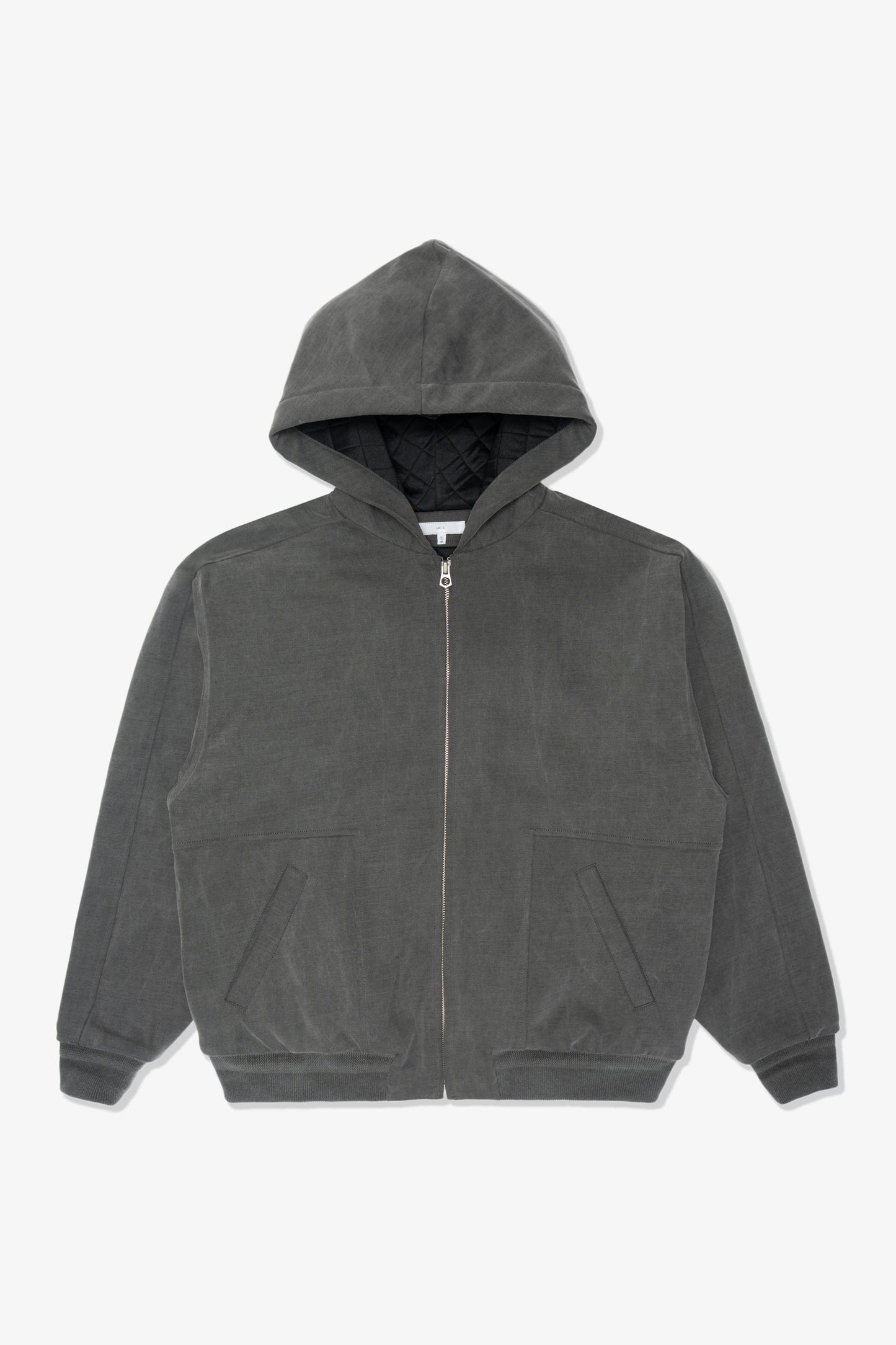 HOODED BARRINGTON JACKET - GRINDLE
