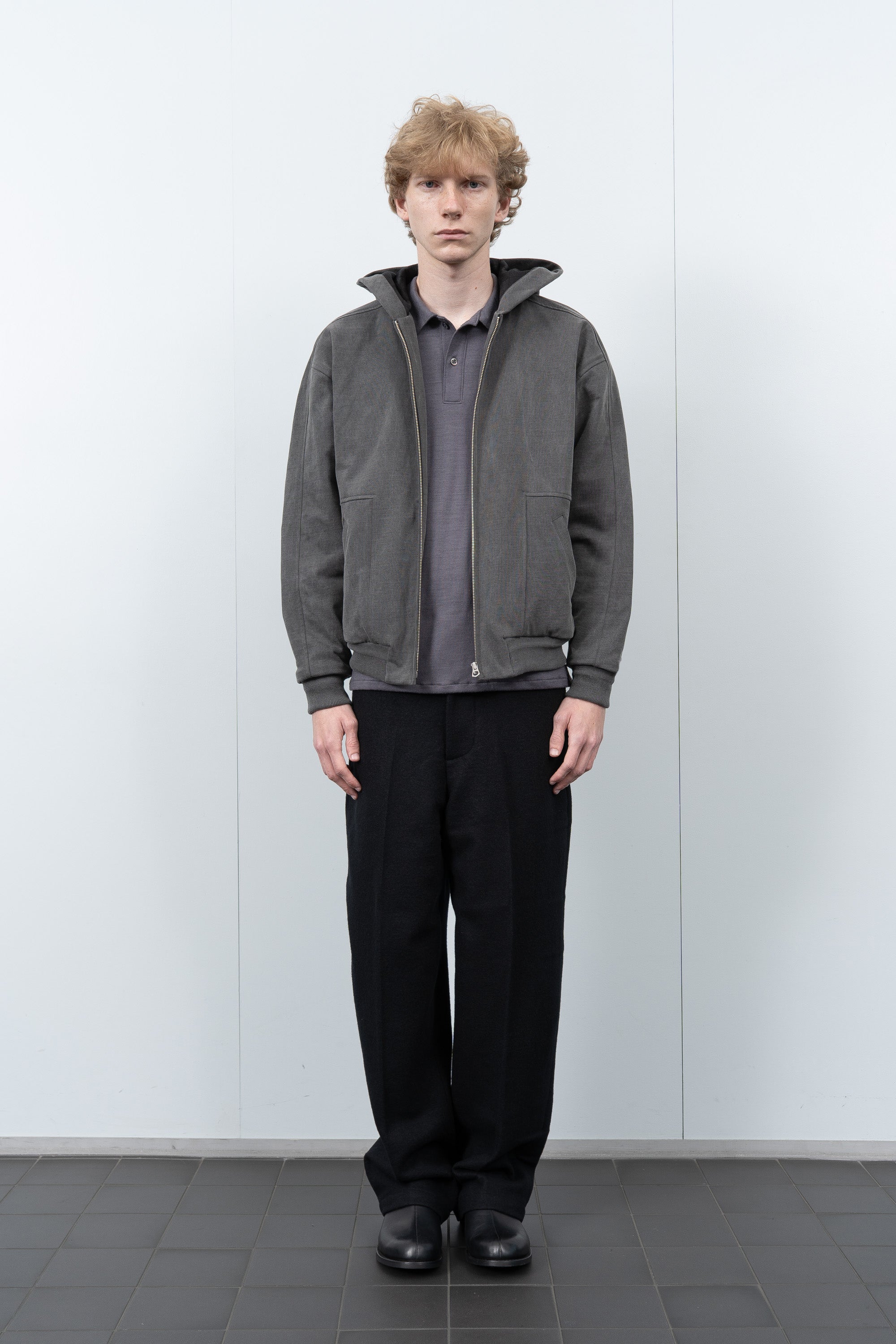 HOODED BARRINGTON JACKET - GRINDLE