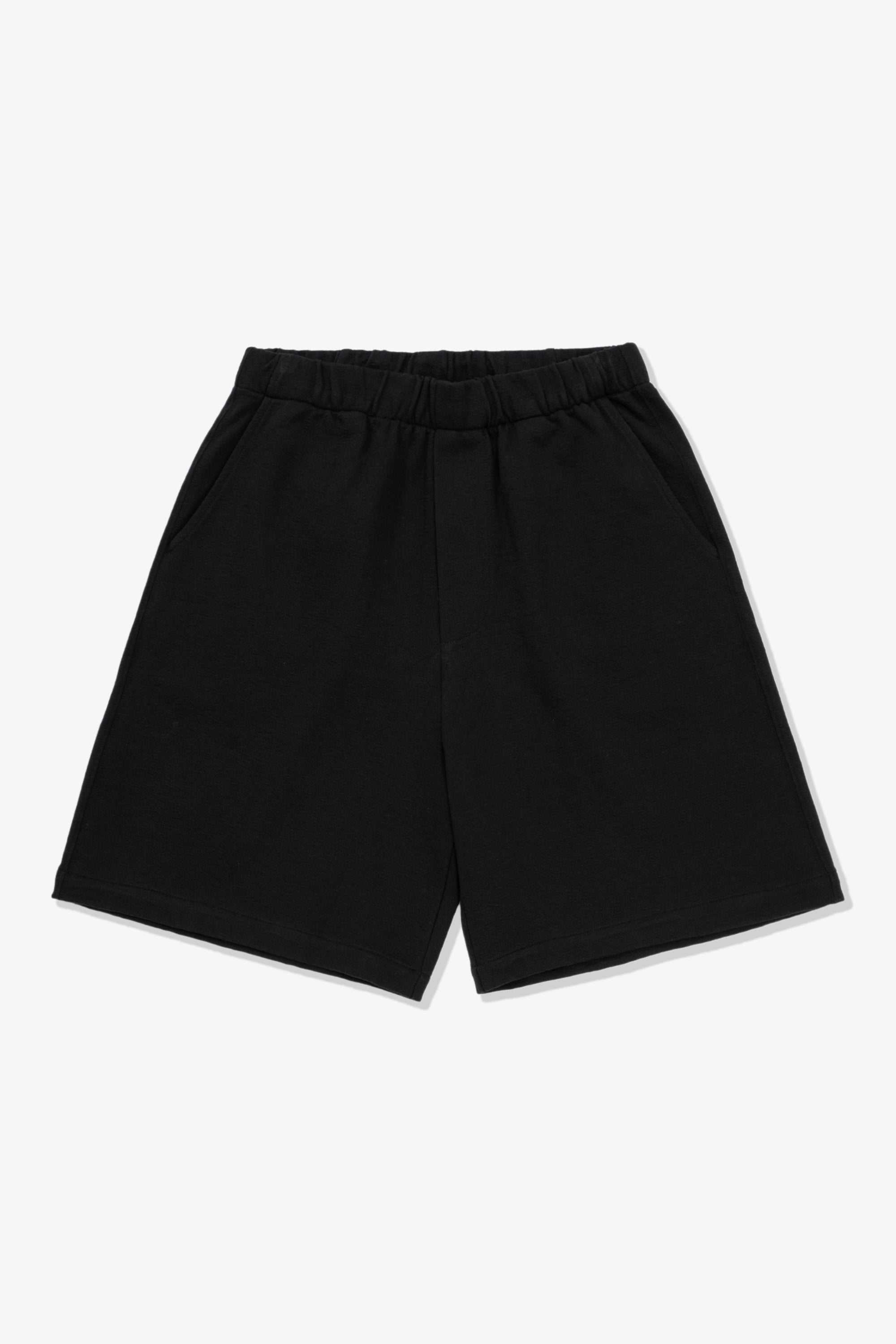 TEXTURED LOUNGE SHORT - BLACK