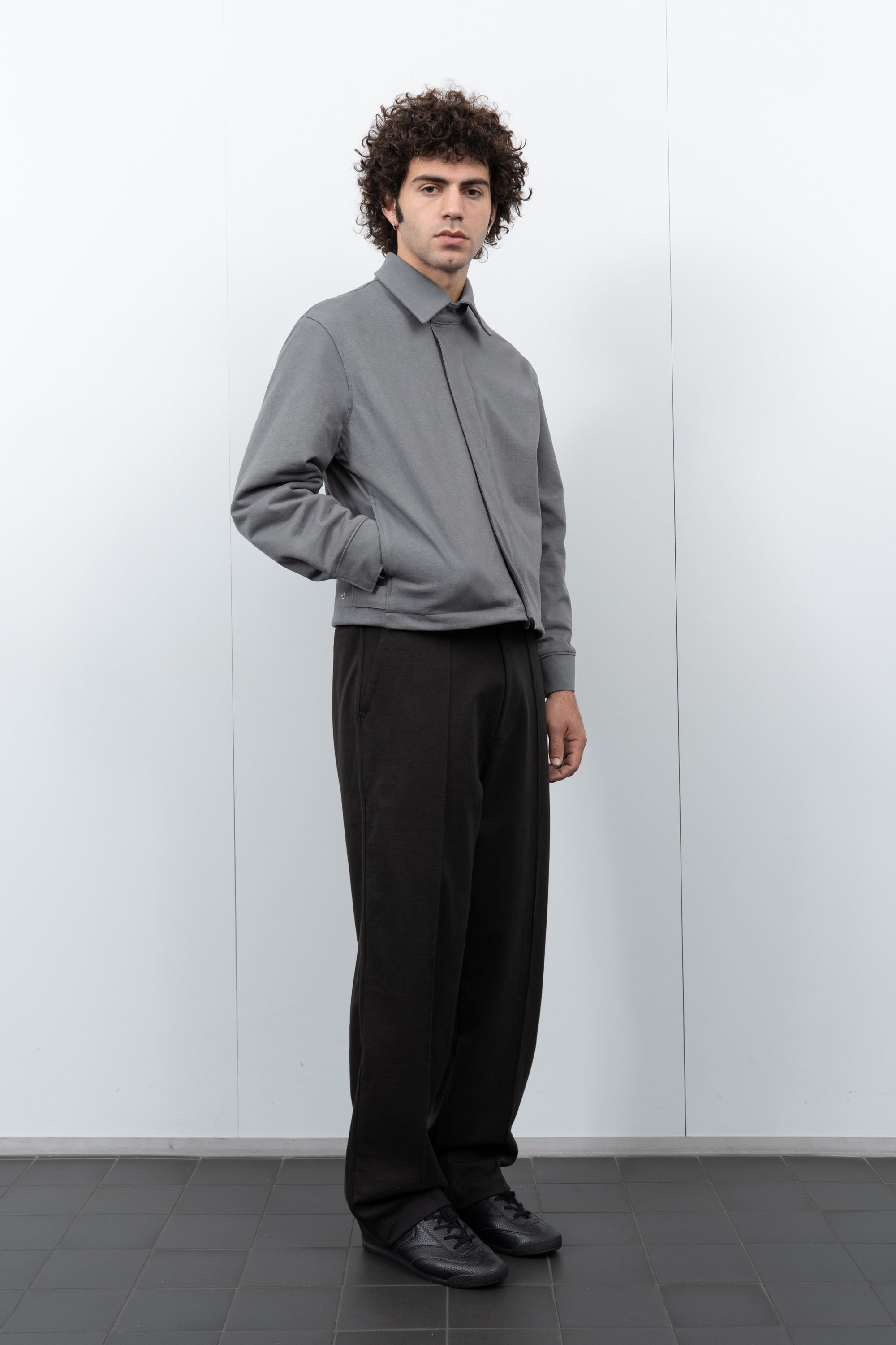 LW1985 Padded Work Jacket on a model