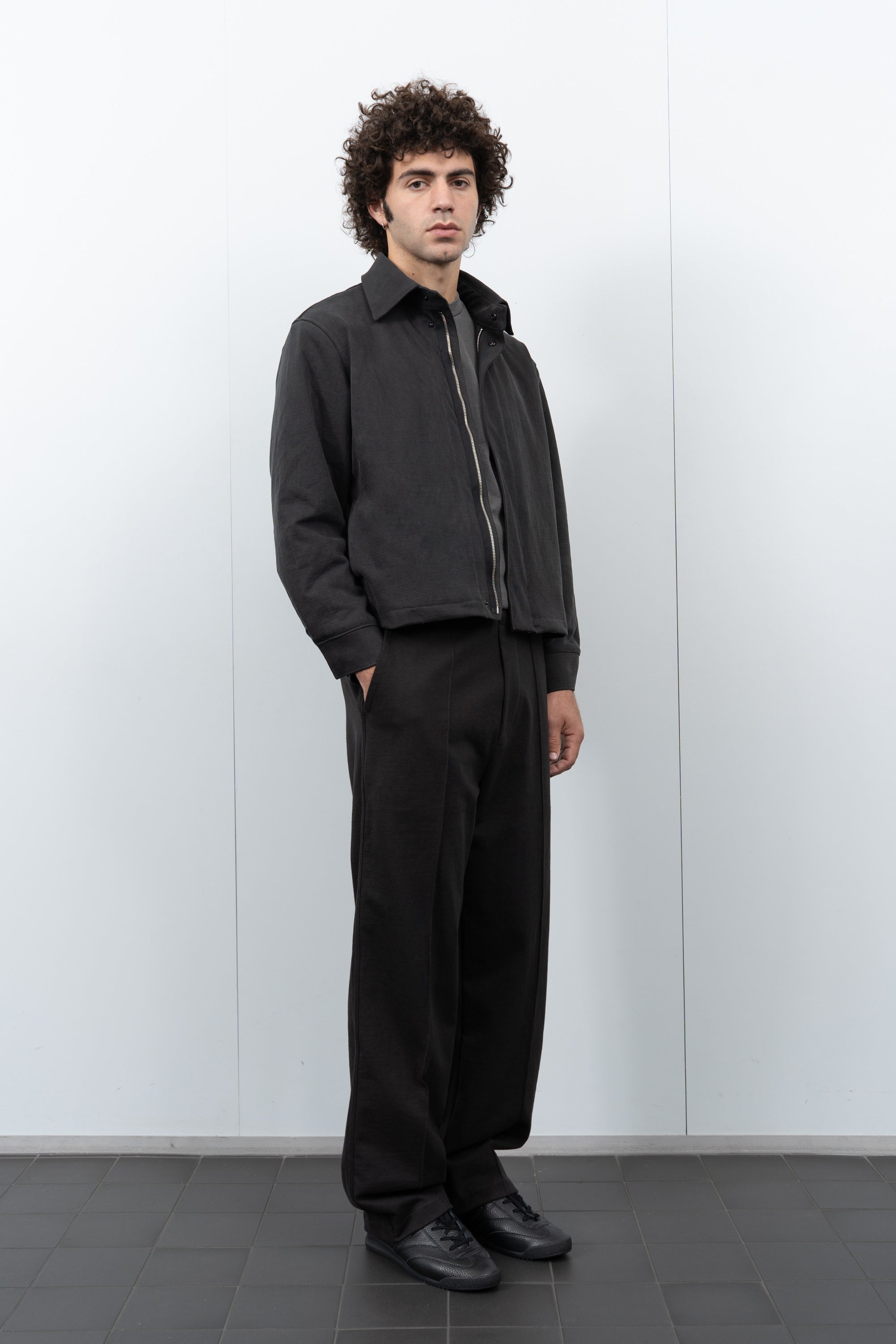 LW1985 Padded Work Jacket on a model