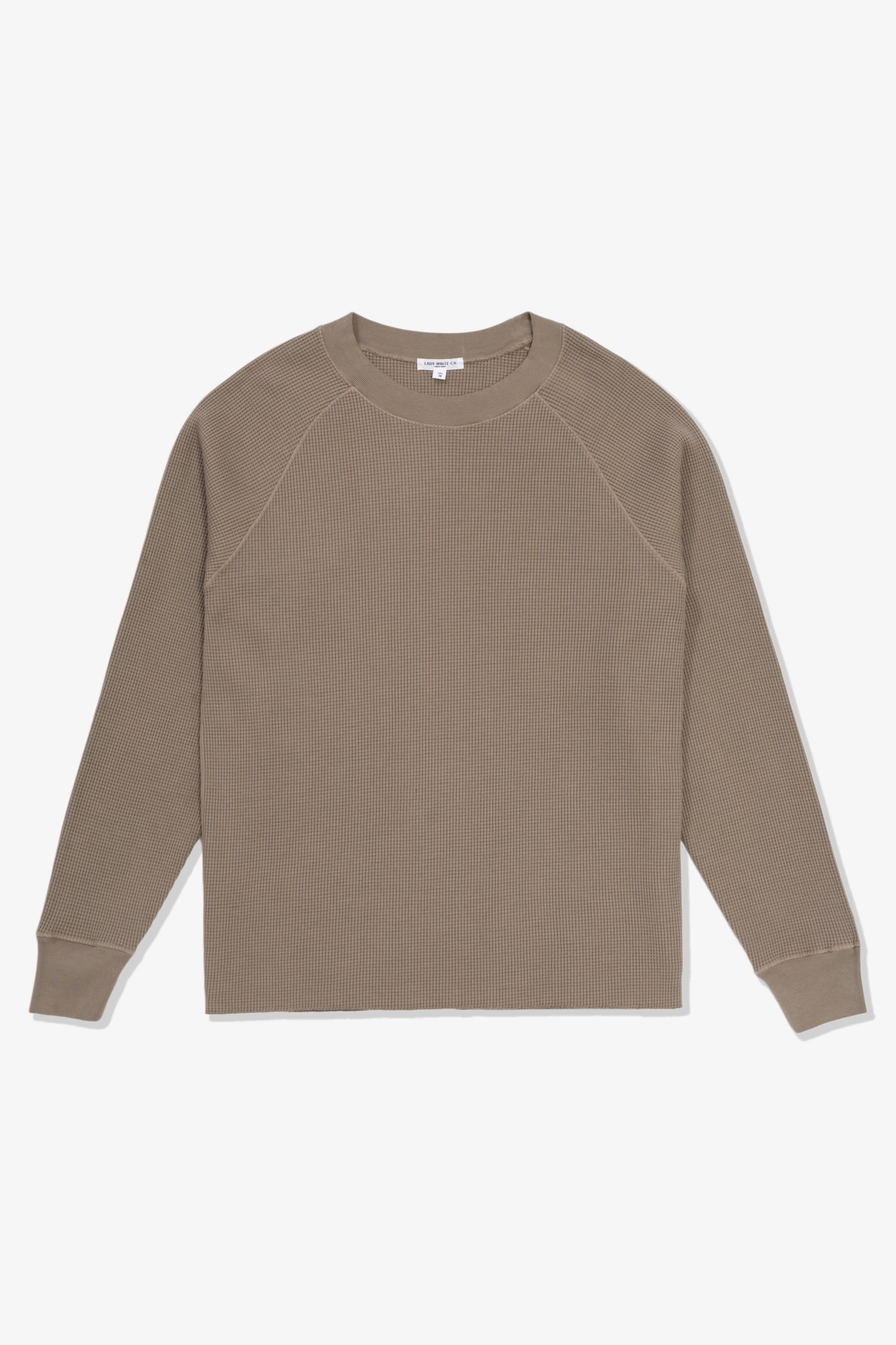 RAGLAN THERMAL - ALMOND