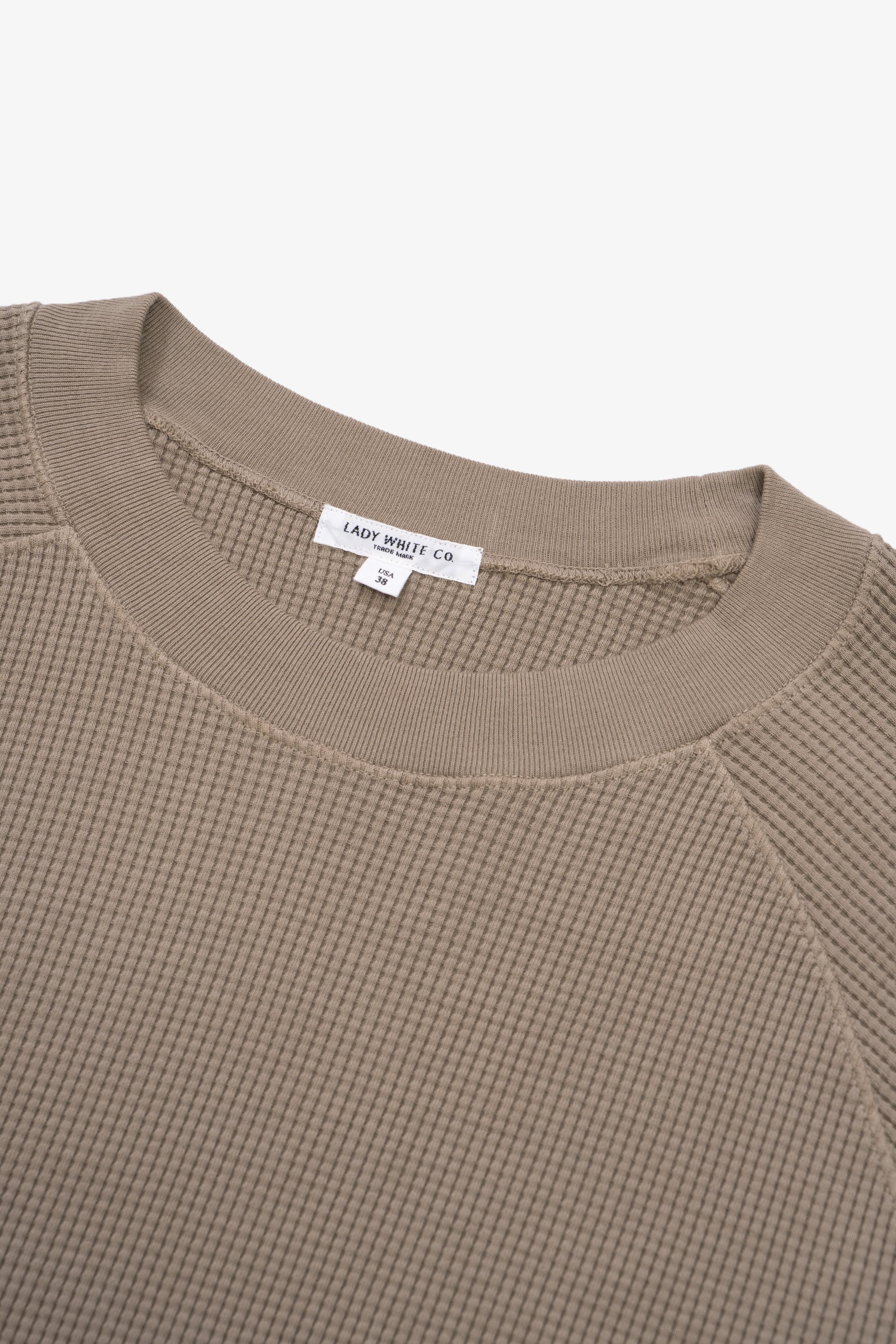 RAGLAN THERMAL - ALMOND